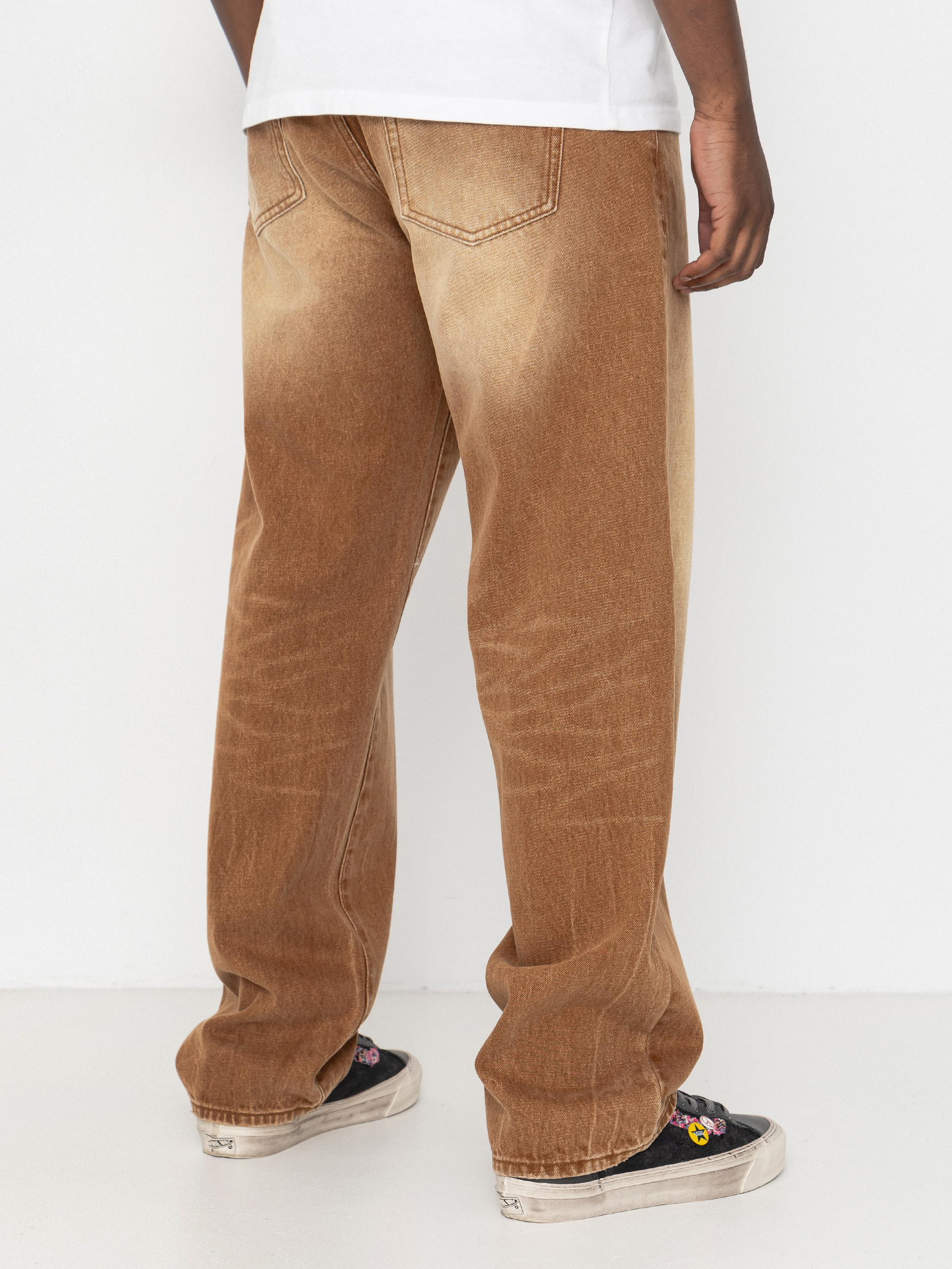 Spodnie OBEY Boxcar Straight Denim (archive brown)