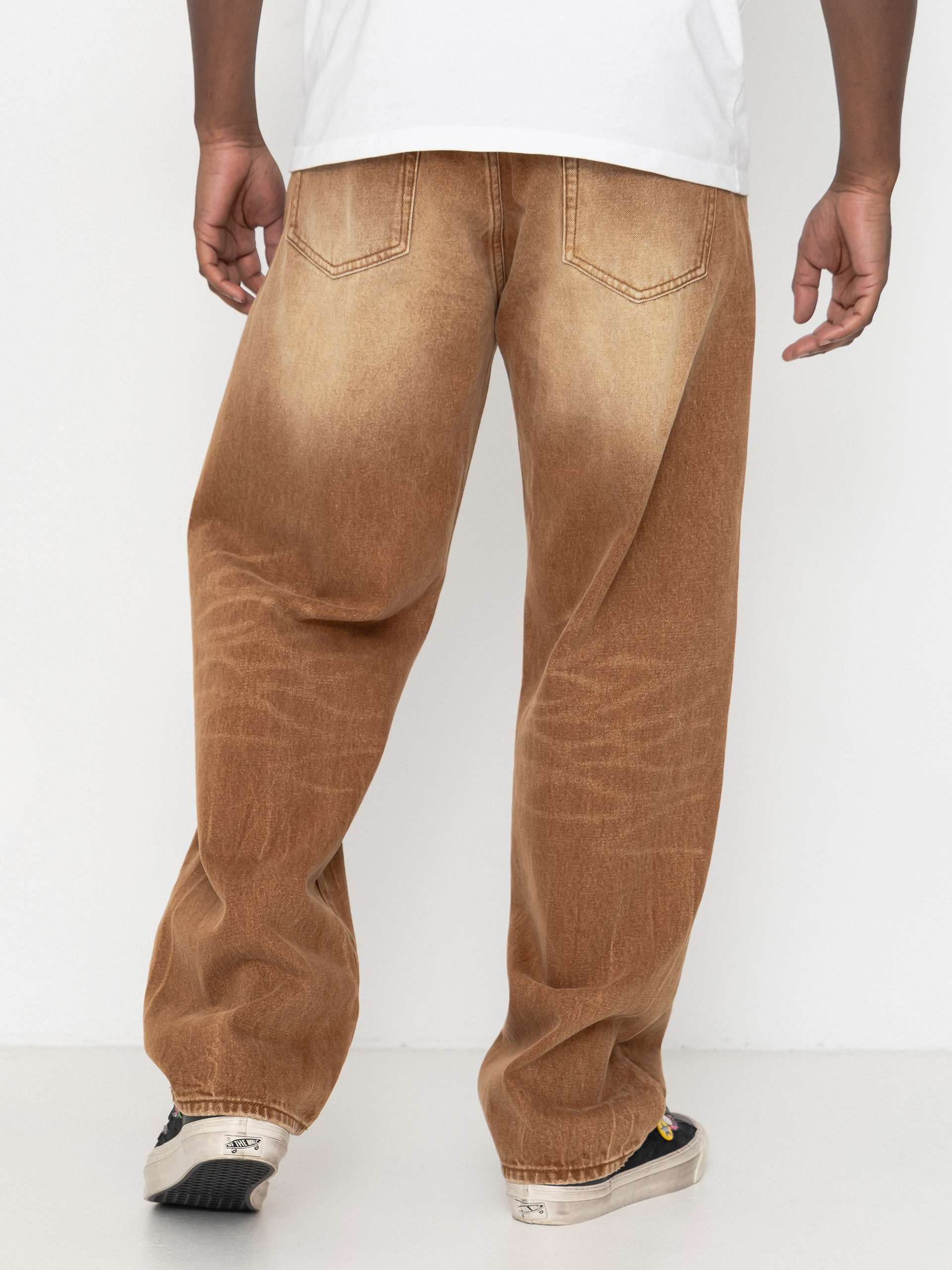 Spodnie OBEY Boxcar Straight Denim (archive brown)