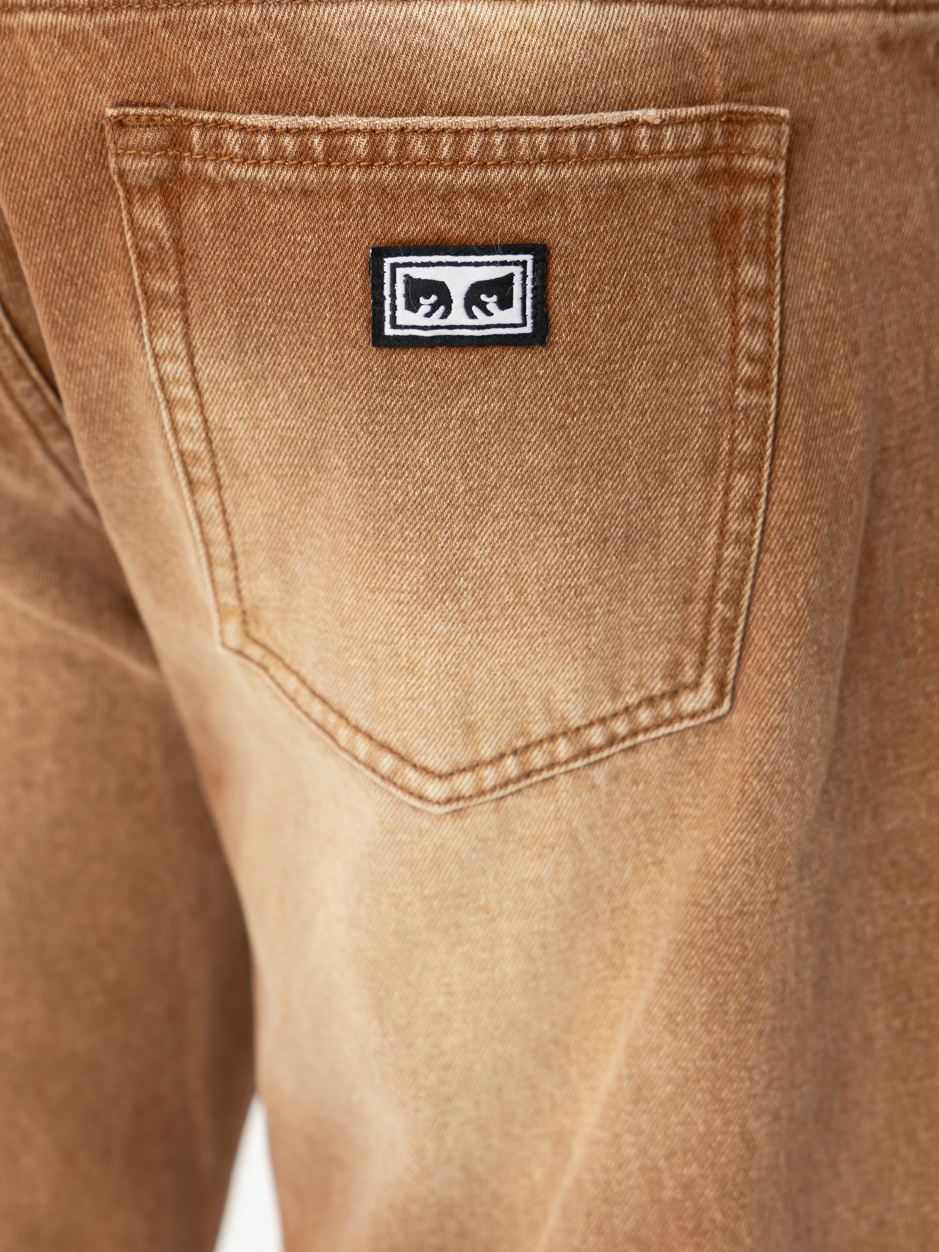 Spodnie OBEY Boxcar Straight Denim (archive brown)