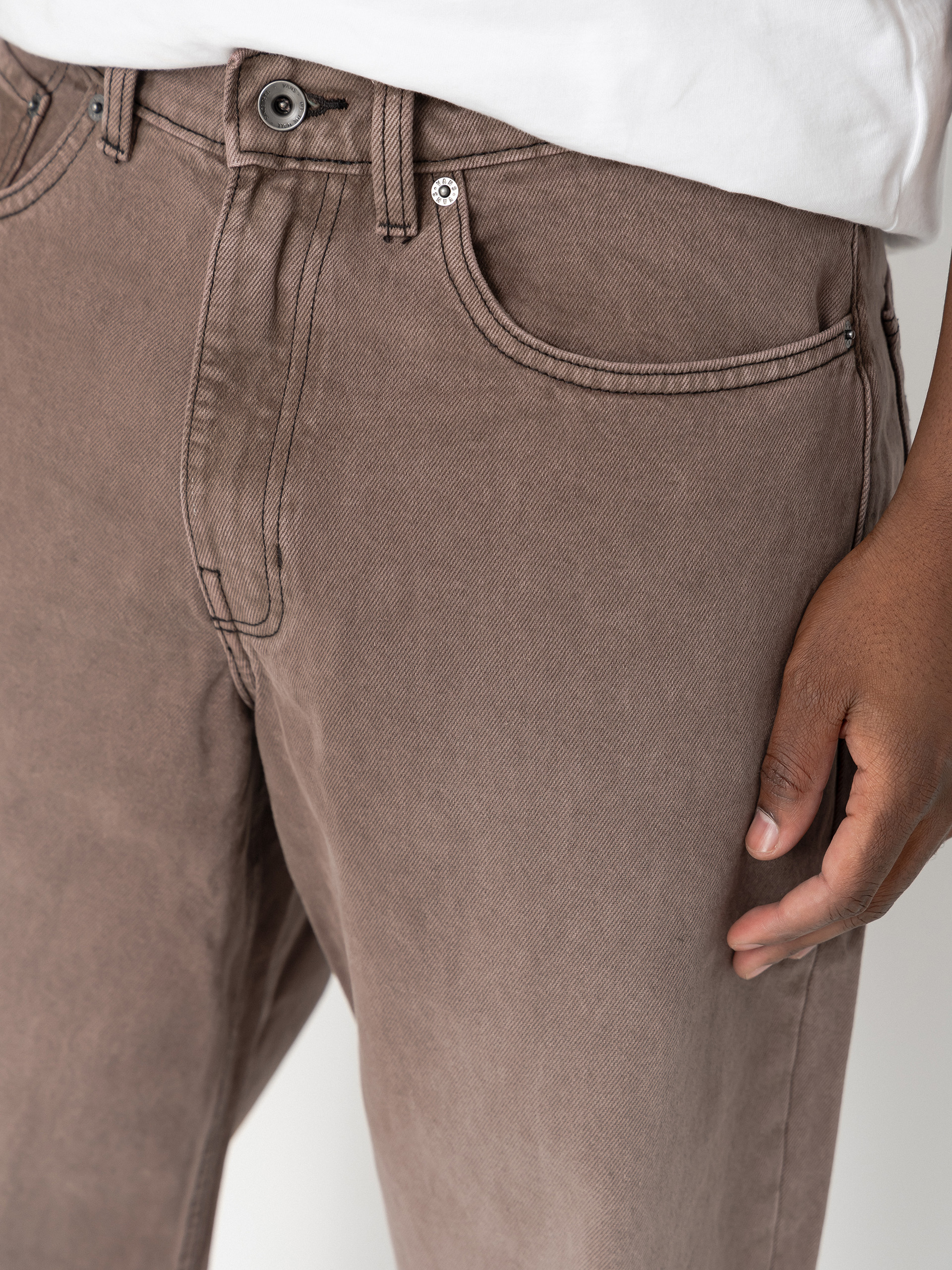 Spodnie Vans Check 5 Loose Denim (walnut)