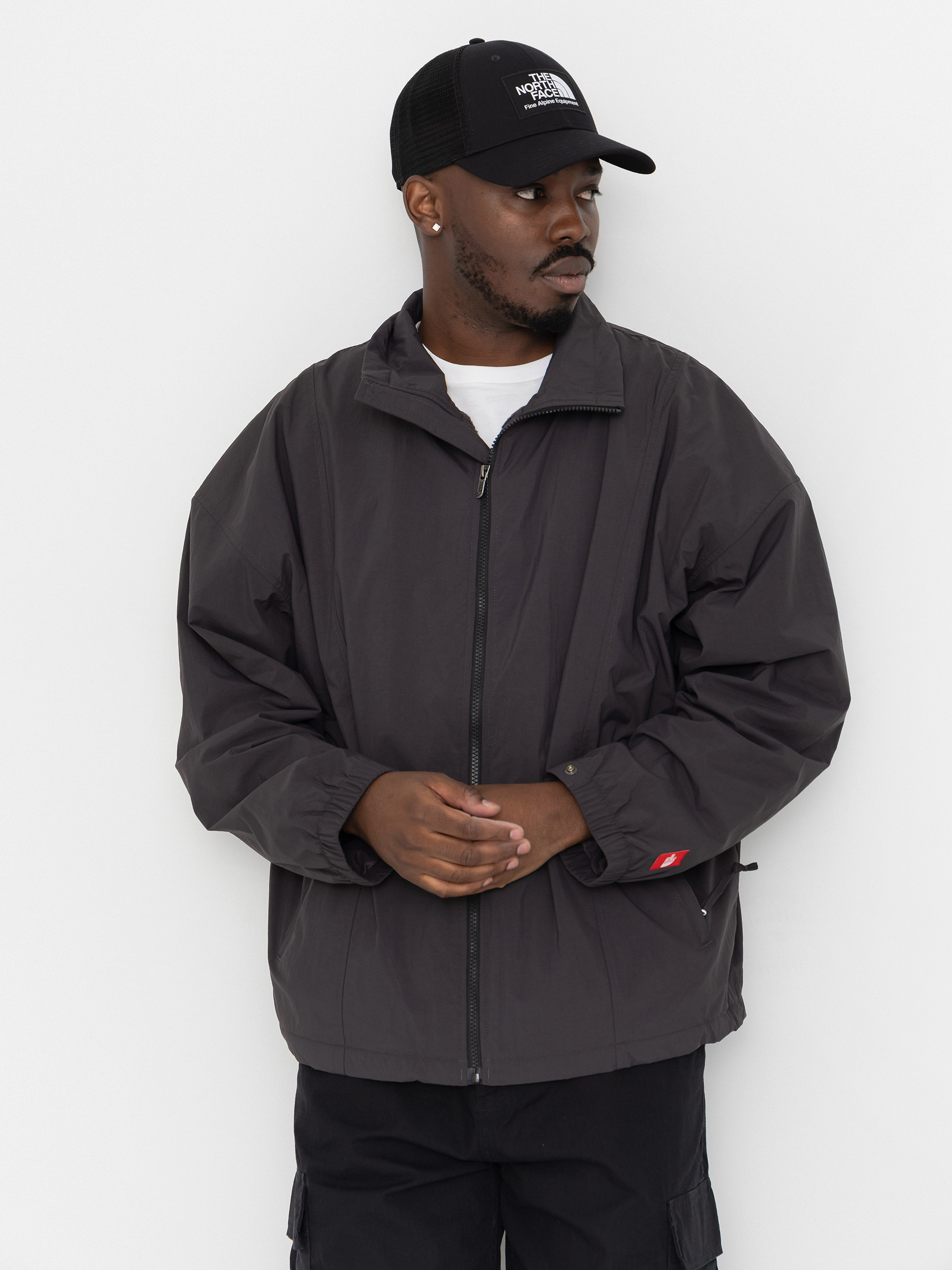 Kurtka The North Face Red Box Nylon Fleece Lined (obsidian)