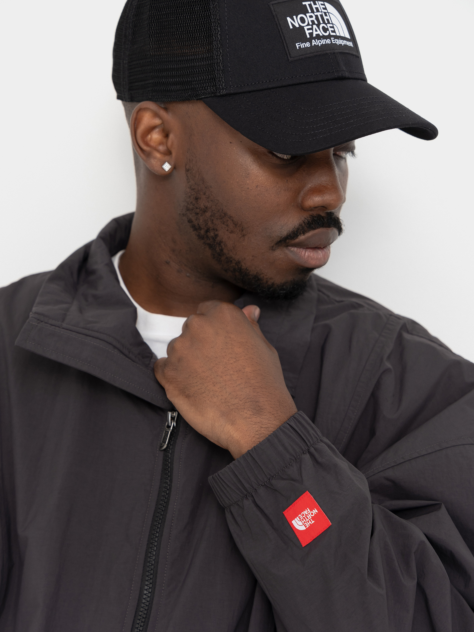 Kurtka The North Face Red Box Nylon Fleece Lined (obsidian)