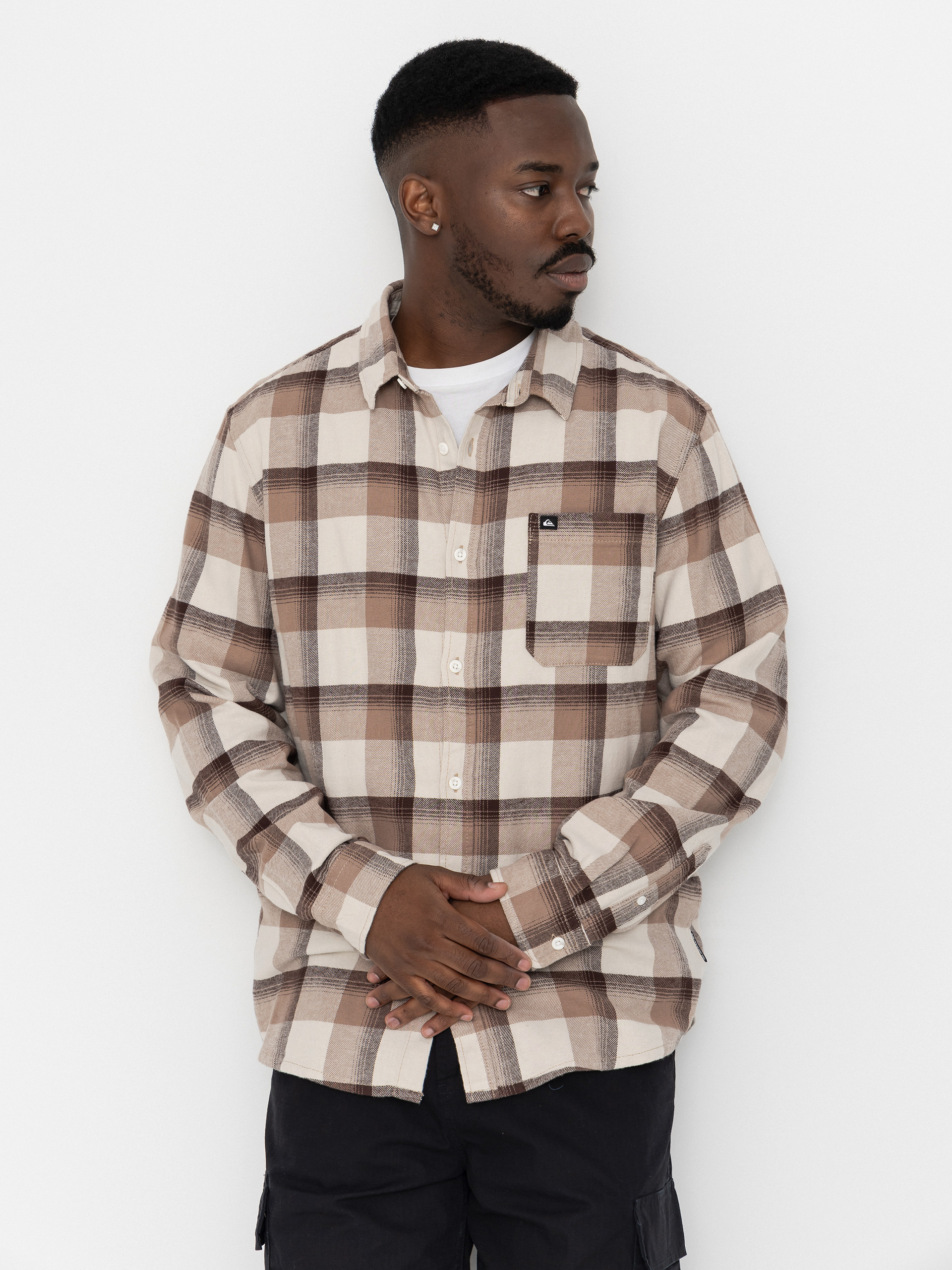 Koszula Quiksilver Motherfly Plaid (pine bark motherfly)