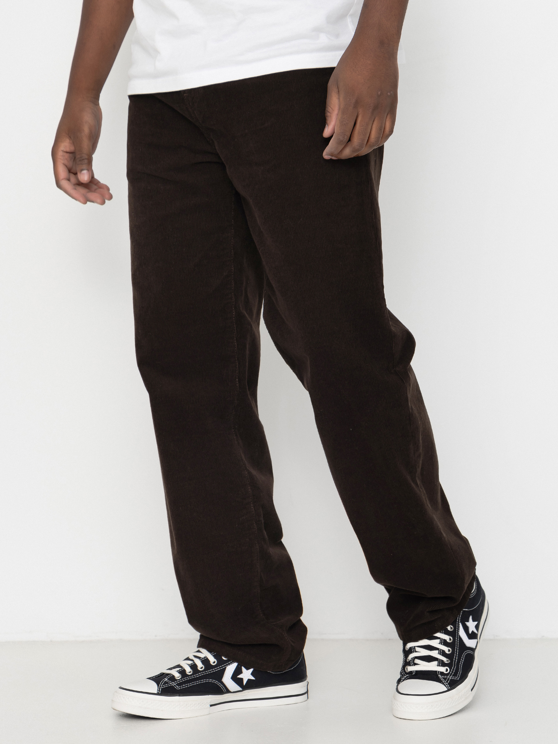 Spodnie Carhartt WIP Aaron (tobacco/rinsed)