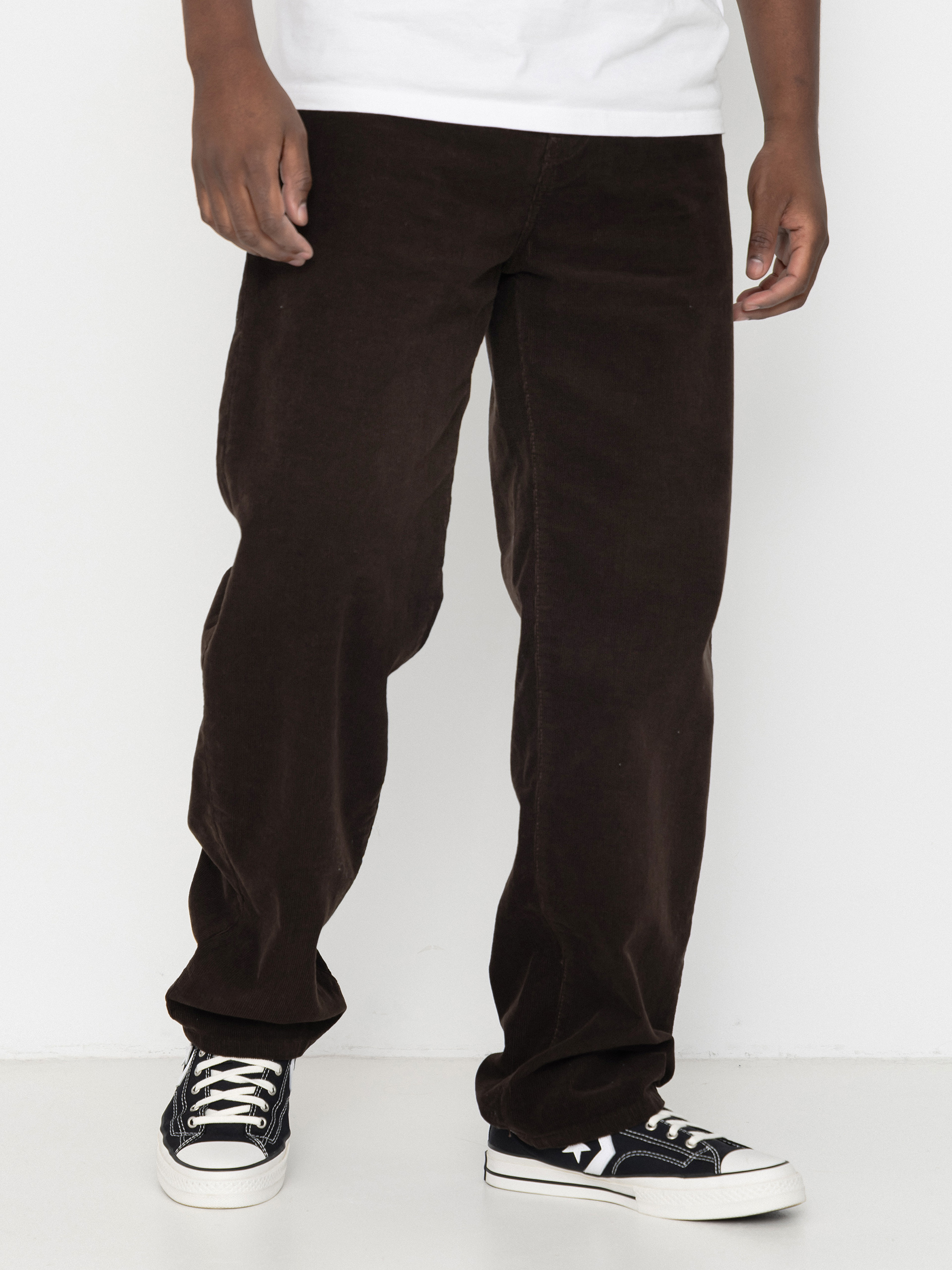 Spodnie Carhartt WIP Aaron (tobacco/rinsed)