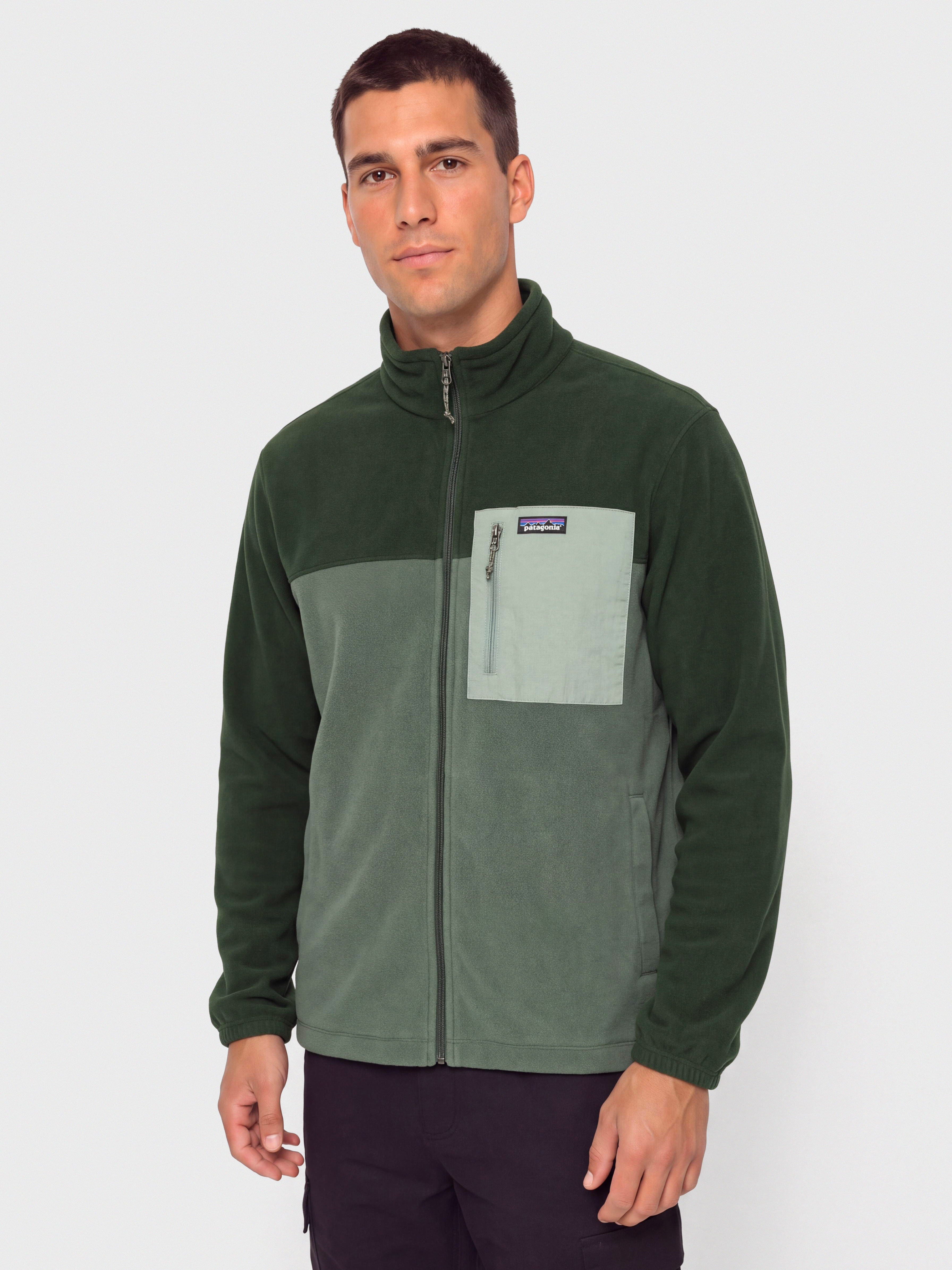 Kurtka Patagonia Micro D Patch Pocket (canopy green)