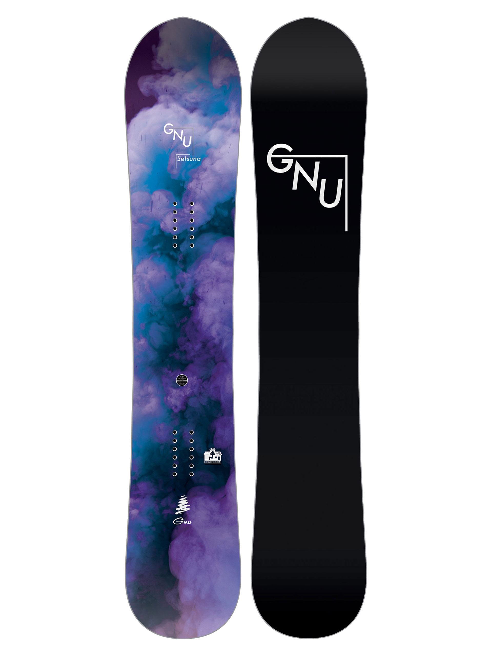 Deska snowboardowa Gnu Setsuna Wmn