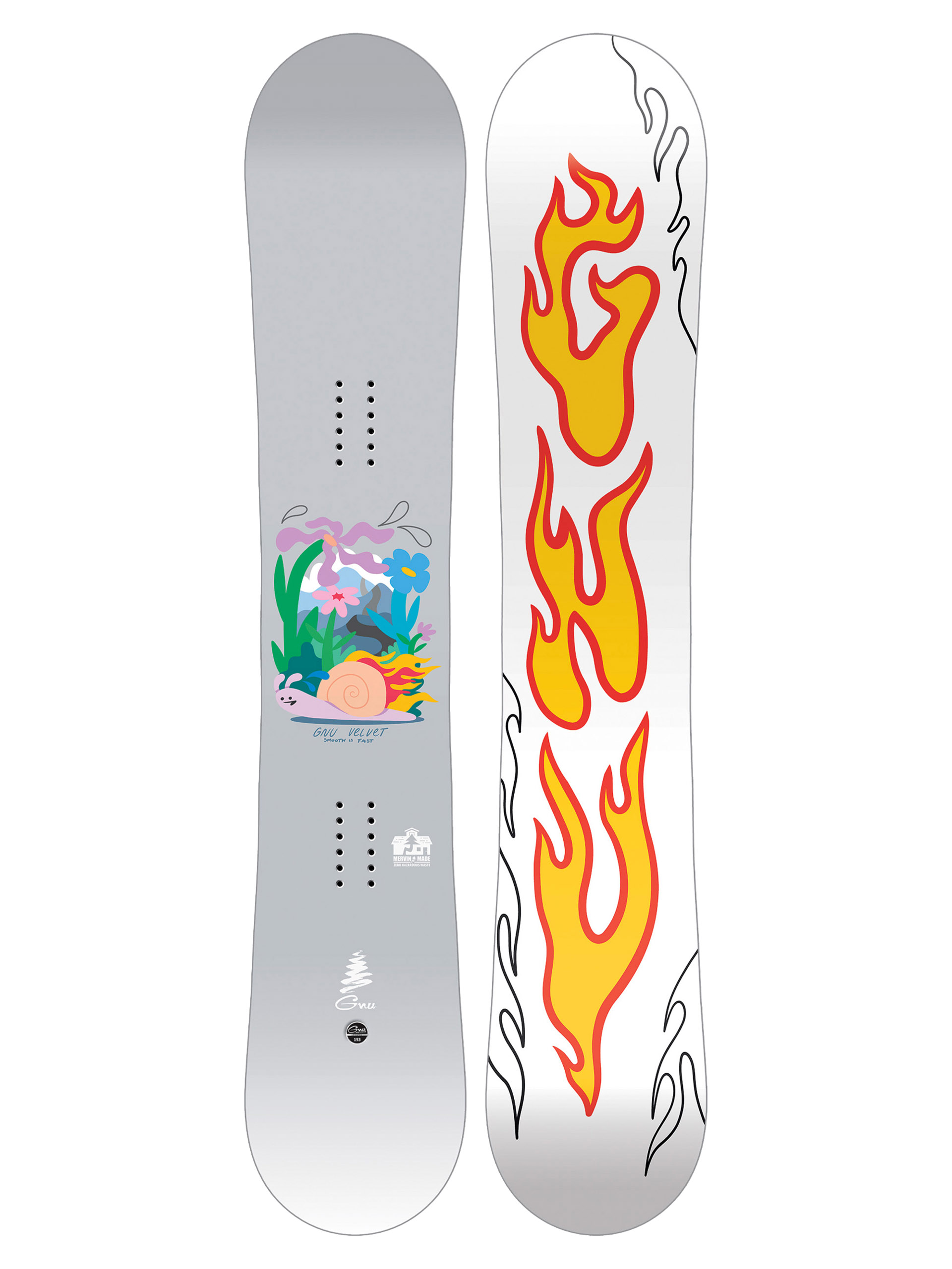 Deska snowboardowa Gnu Velvet Wmn