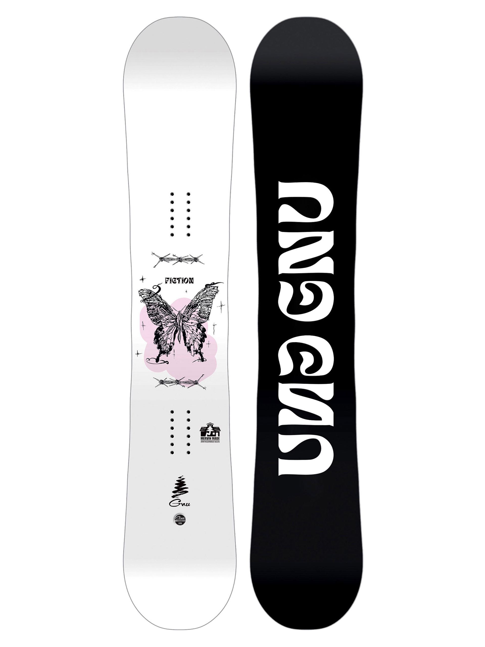 [Ślizg do sprawdzenia] Deska snowboardowa Gnu Fiction Wmn