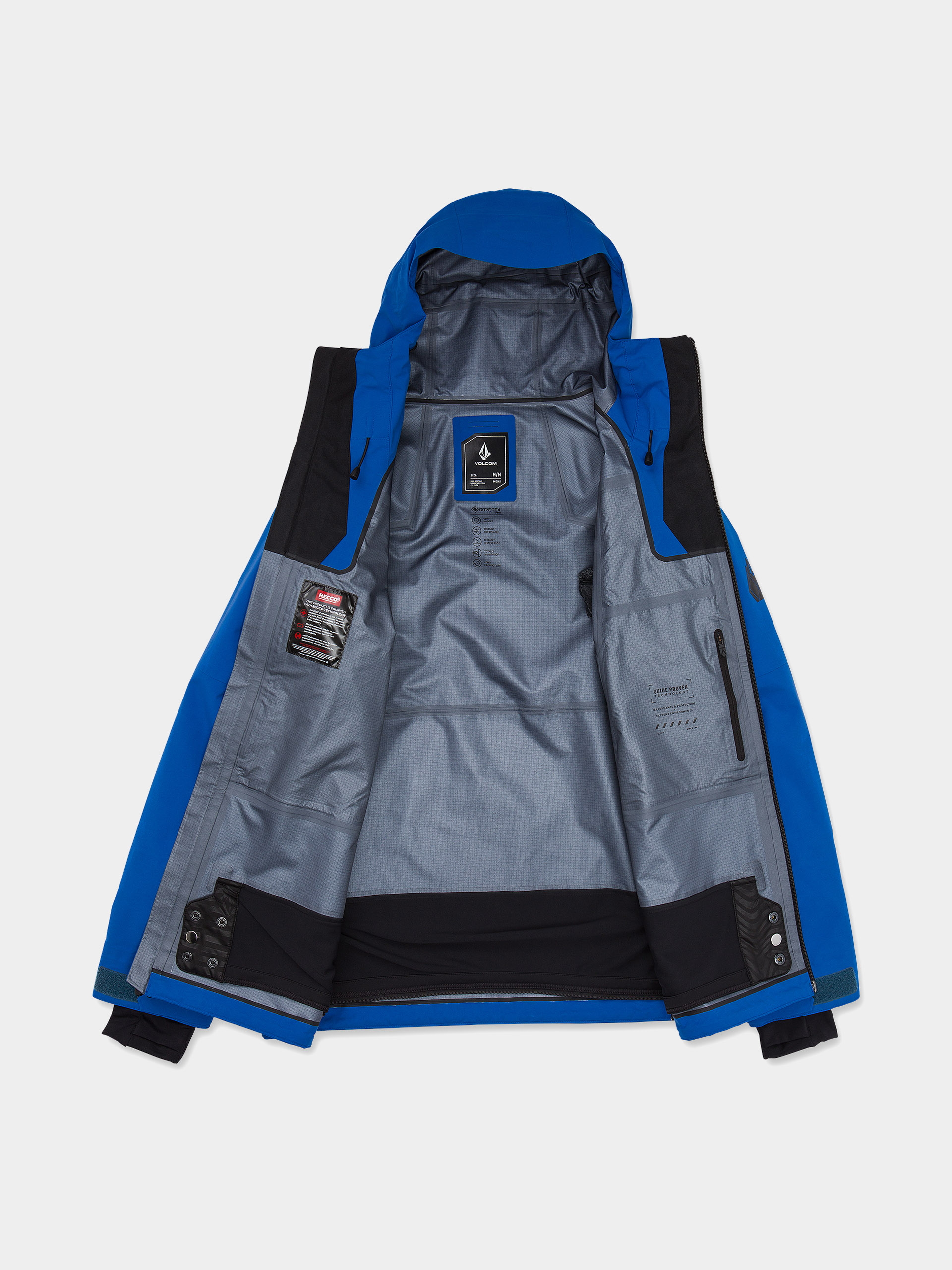 Męska Kurtka snowboardowa Volcom Guch 3L Gore Tex Pro (bright blue)