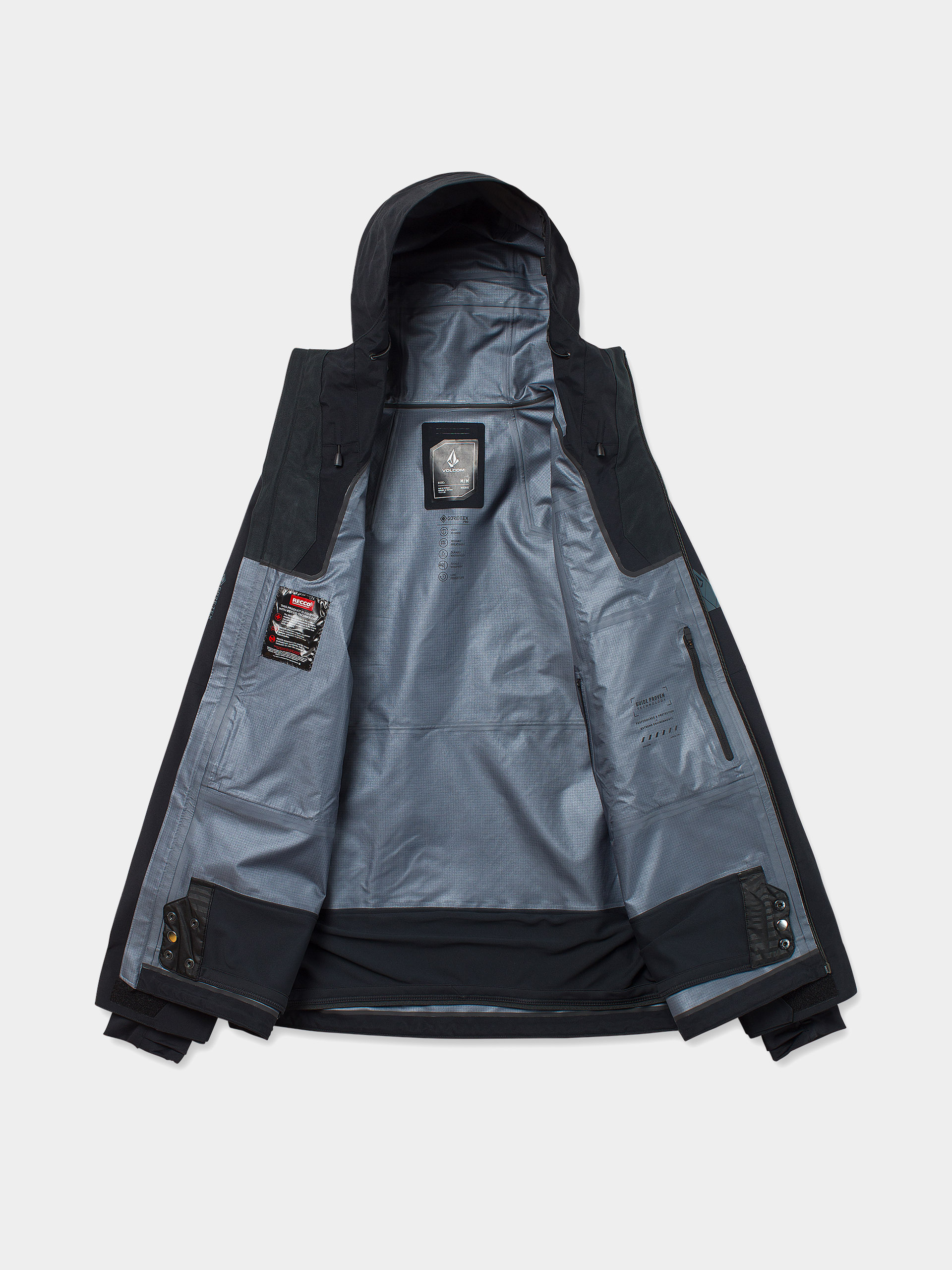 Męska Kurtka snowboardowa Volcom Guch 3L Gore Tex Pro (black)