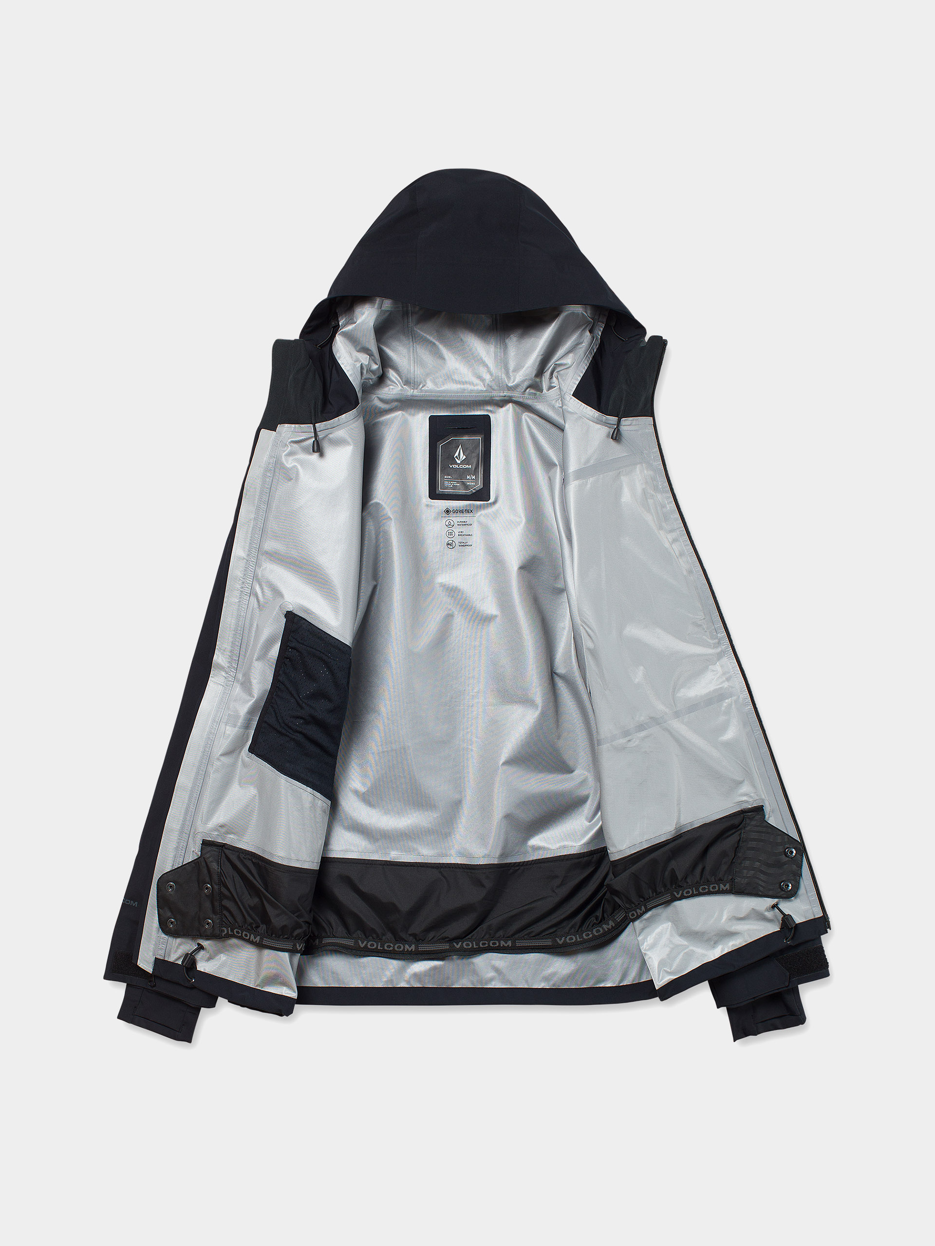 Męska Kurtka snowboardowa Volcom Tester 3L Gore Tex (black)