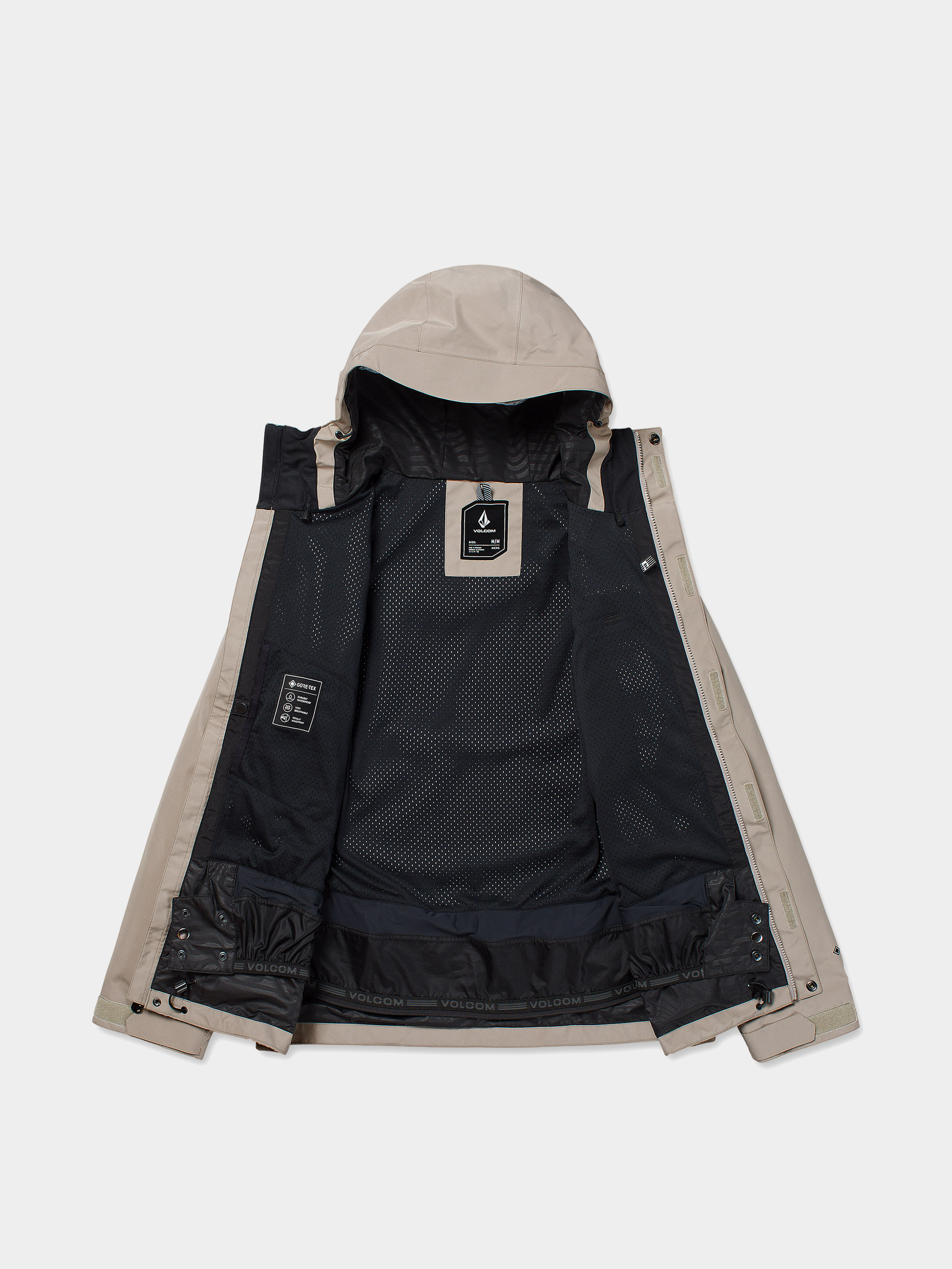 Męska Kurtka snowboardowa Volcom Dua Ins Gore Tex (khaki)