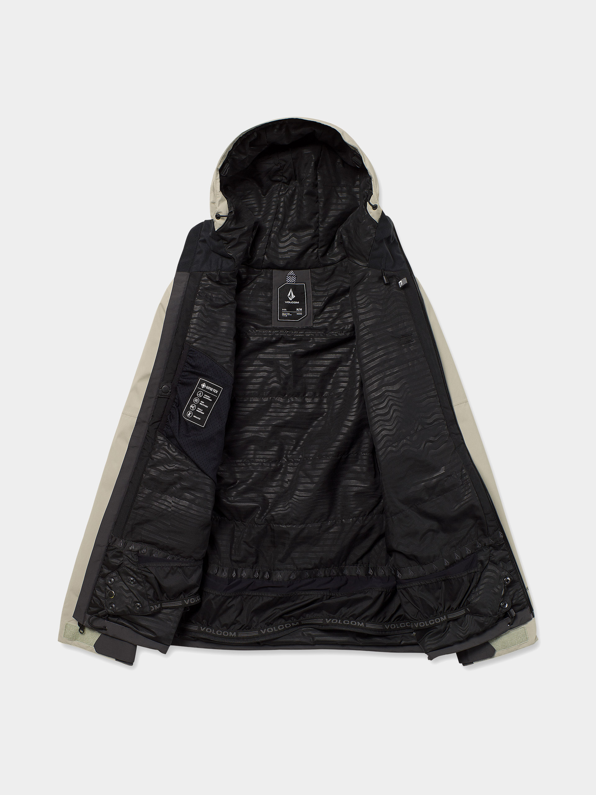 Męska Kurtka snowboardowa Volcom L Gore Tex (dark grey)