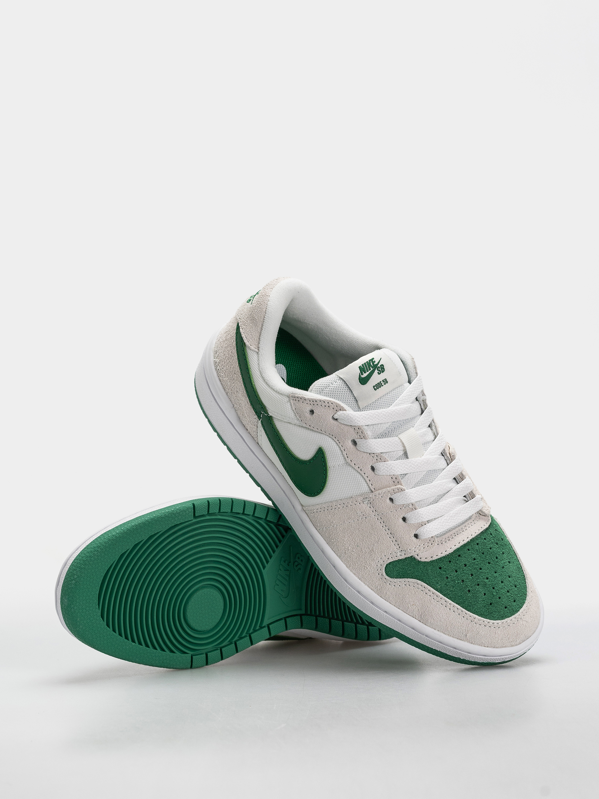 Buty Nike SB Code 58 (white/pine green summit white pine green)