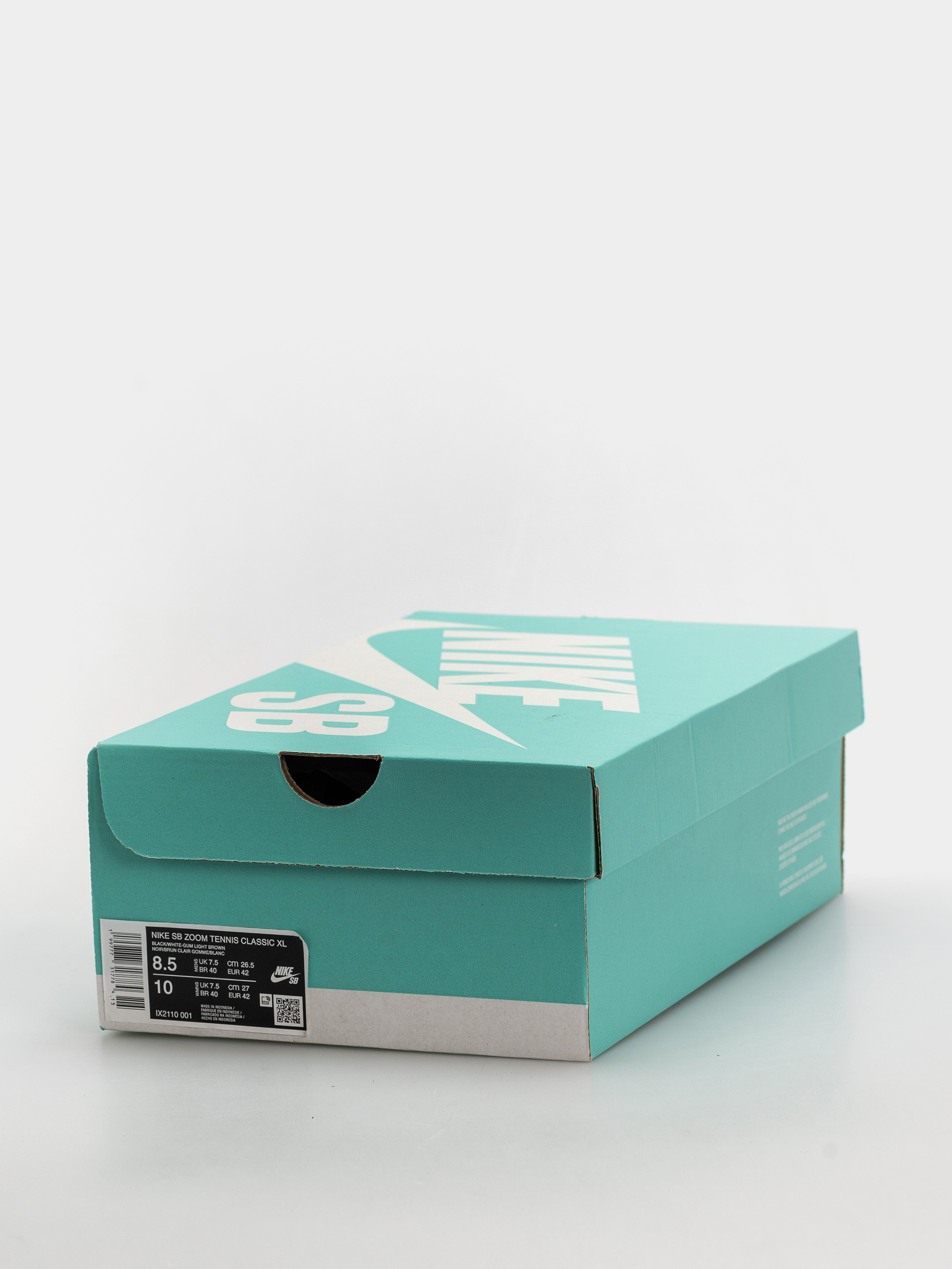 Buty Nike SB Zoom Tennis Classic Xl (black/white gum light brown)