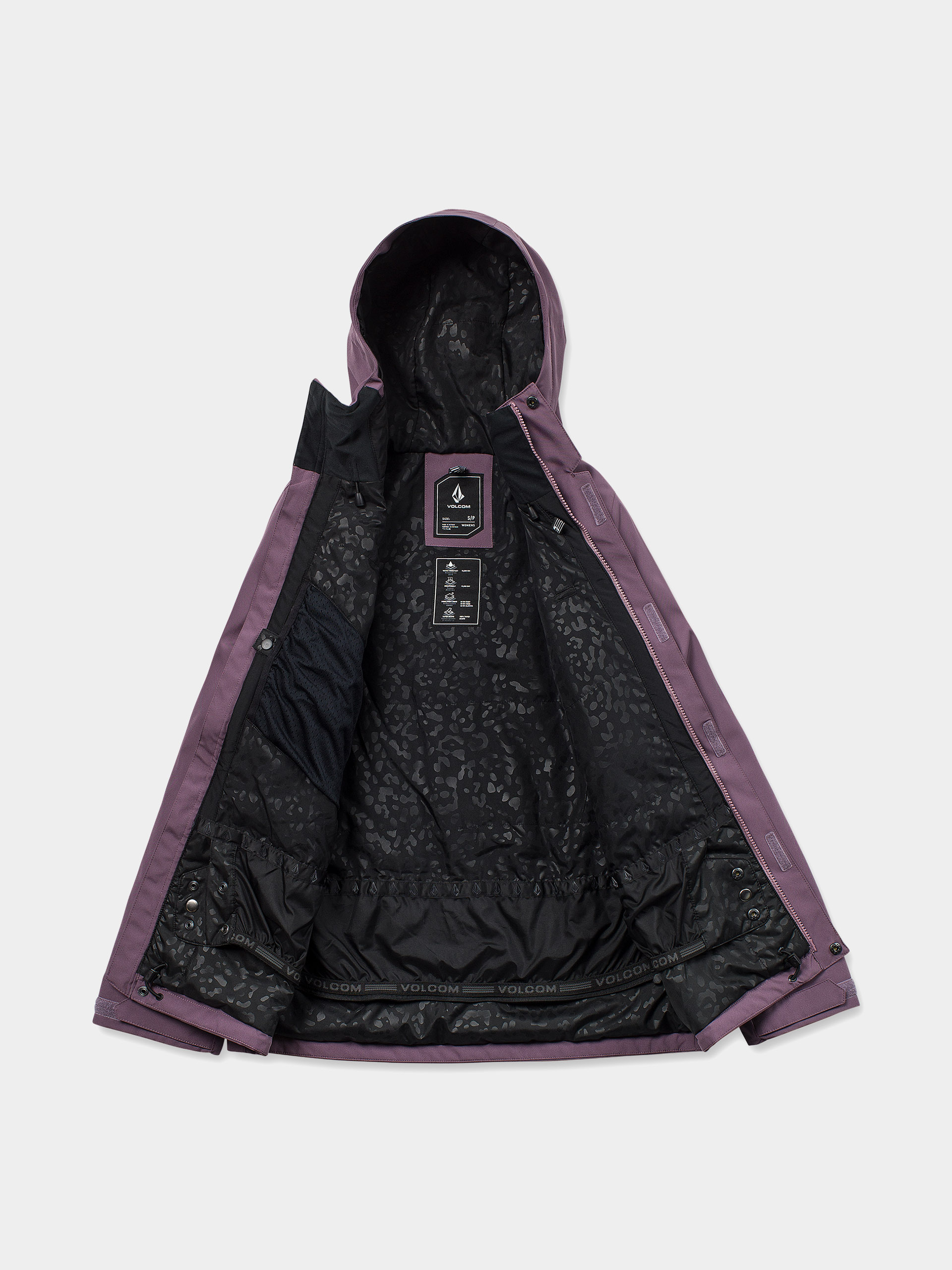 Damska Kurtka snowboardowa Volcom Stoney Shadow Ins (arctic dust)