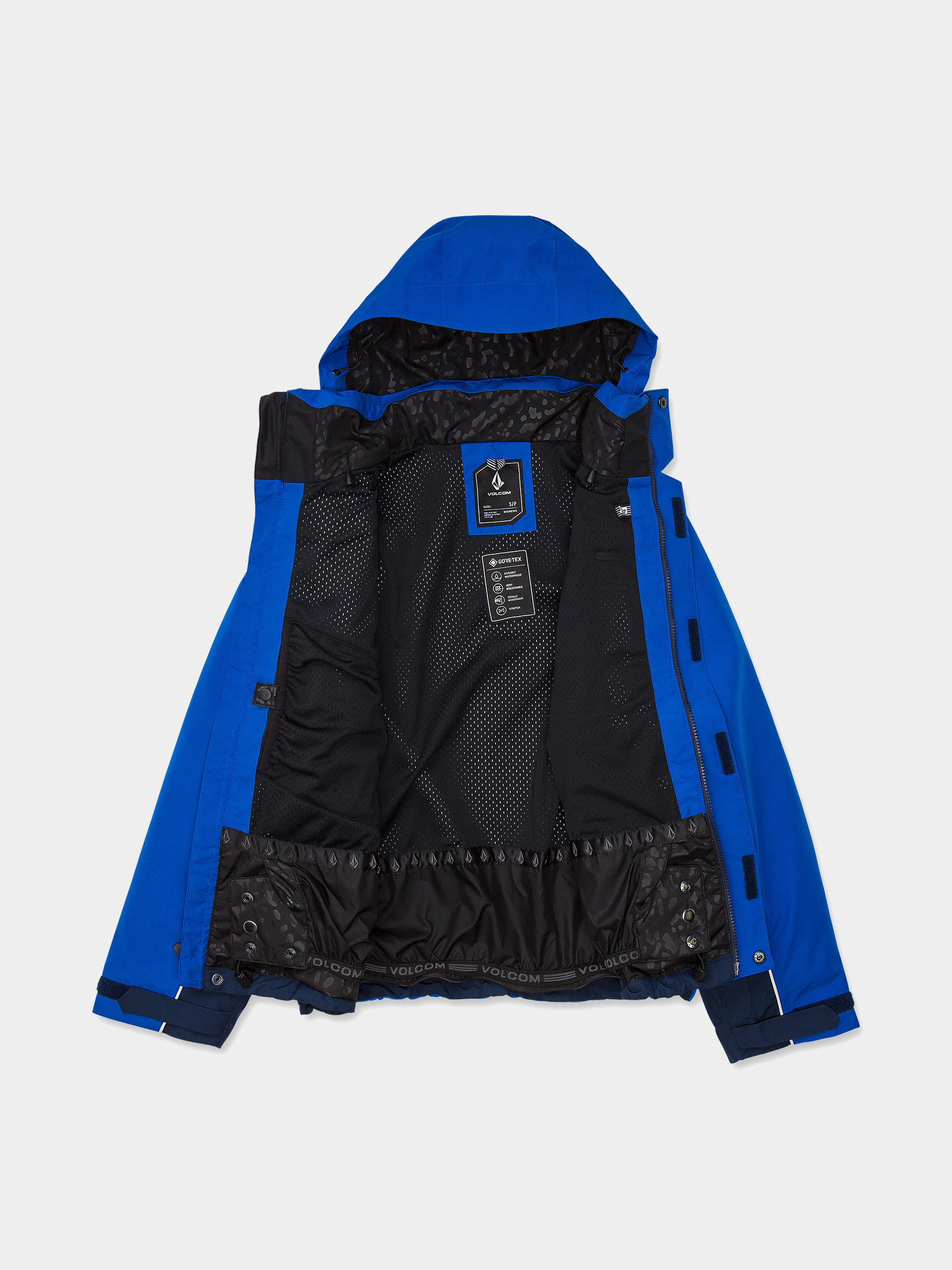 Damska Kurtka snowboardowa Volcom Yourfav Baggy Gore (bright blue)