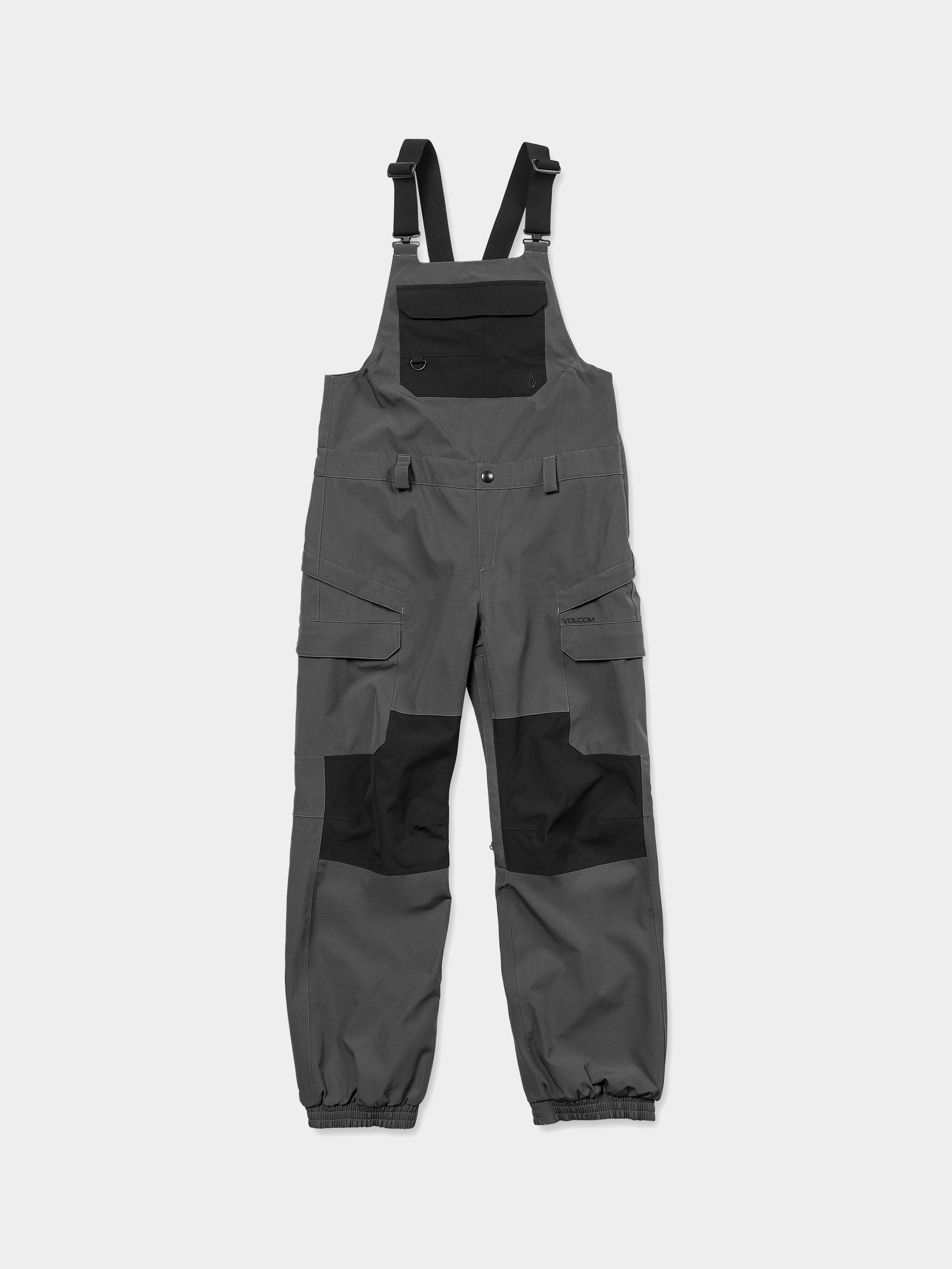 Spodnie snowboardowe Volcom Creston 3D Stretch Bib Wmn (dark grey)