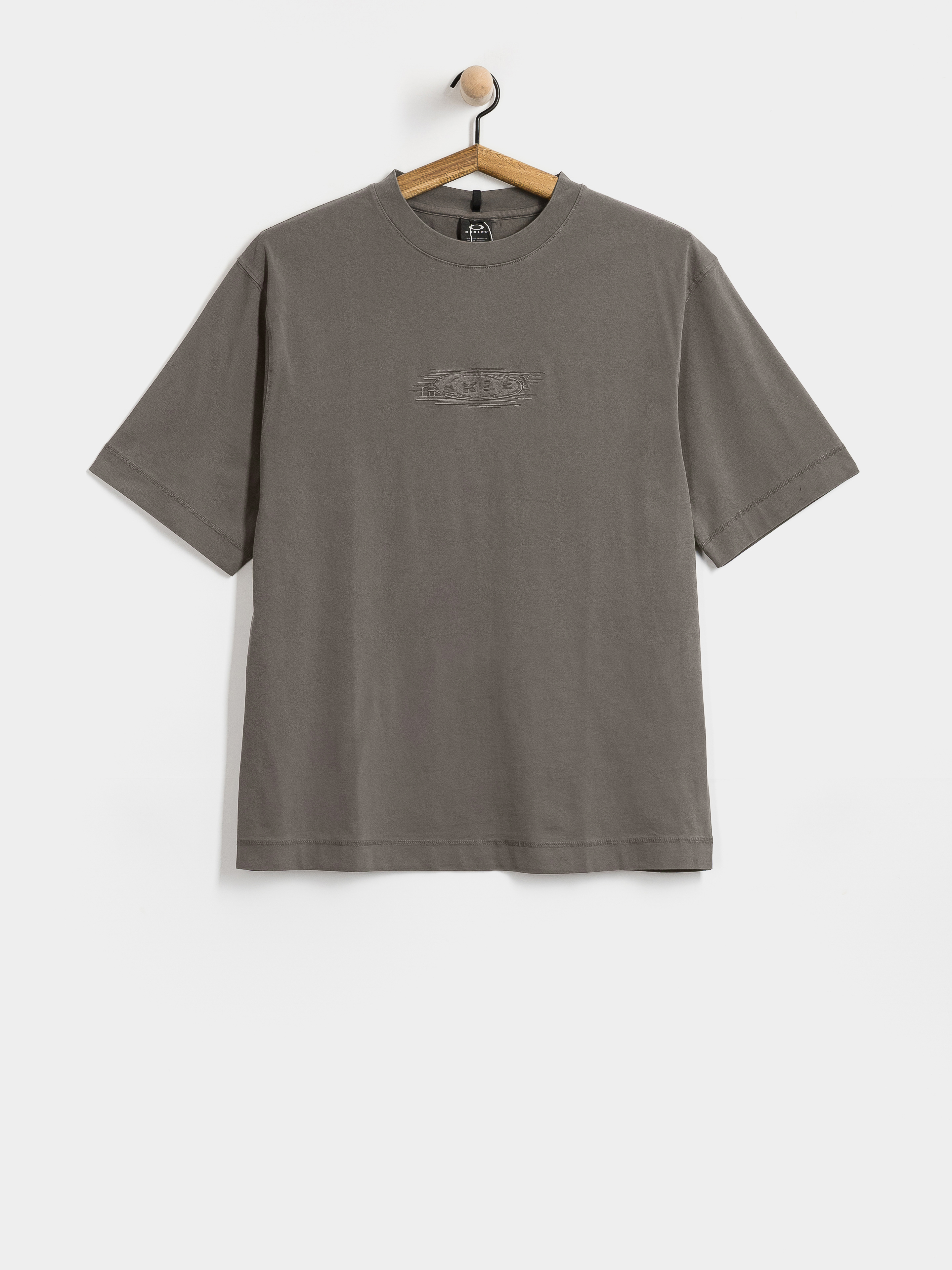 T-shirt Oakley Echo Mod Embroidered (granite gray)