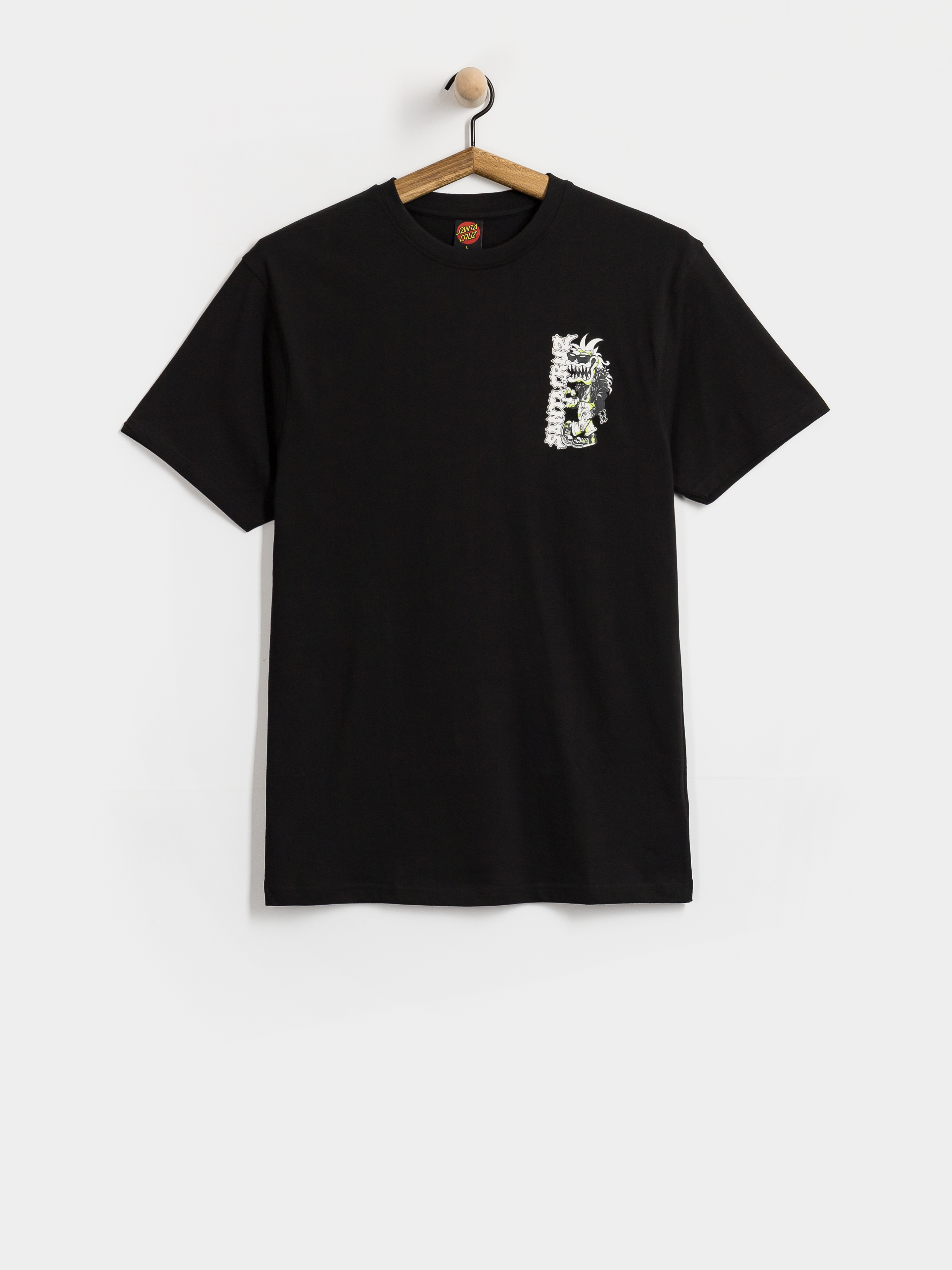 T-shirt Santa Cruz Punk Gremlin Front (black)