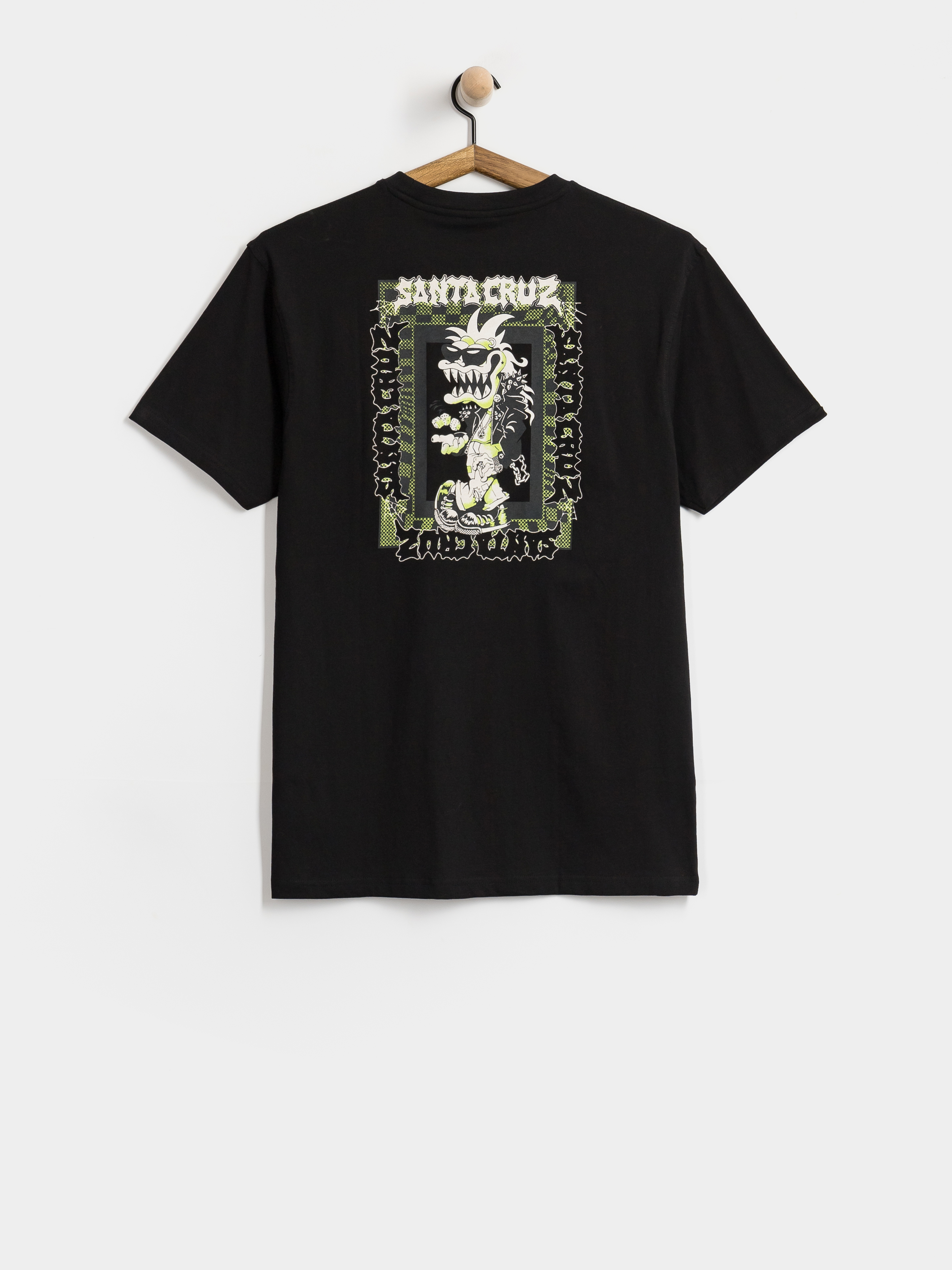 T-shirt Santa Cruz Punk Gremlin Front (black)