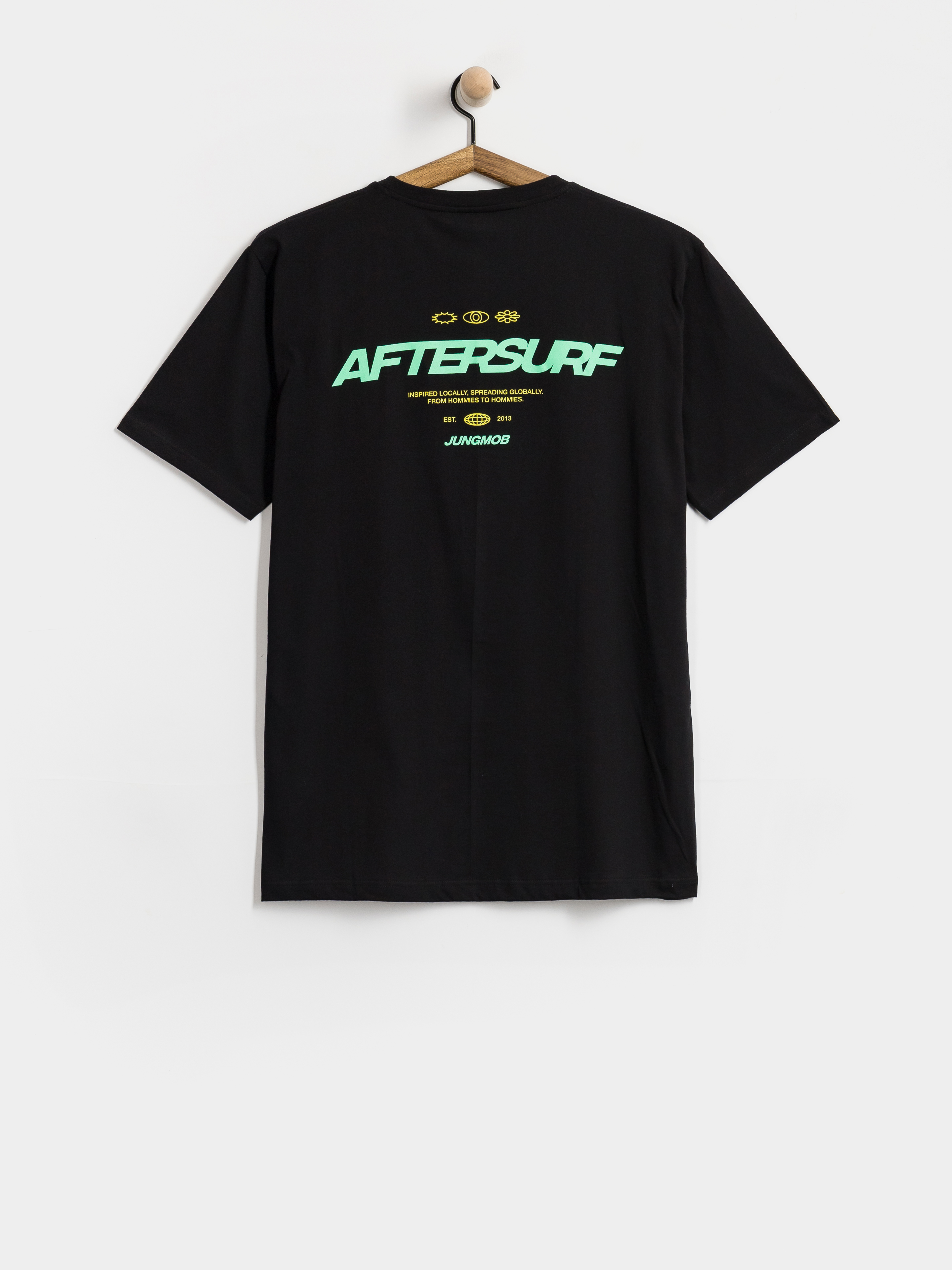 T-shirt Jungmob Aftersurf (black)