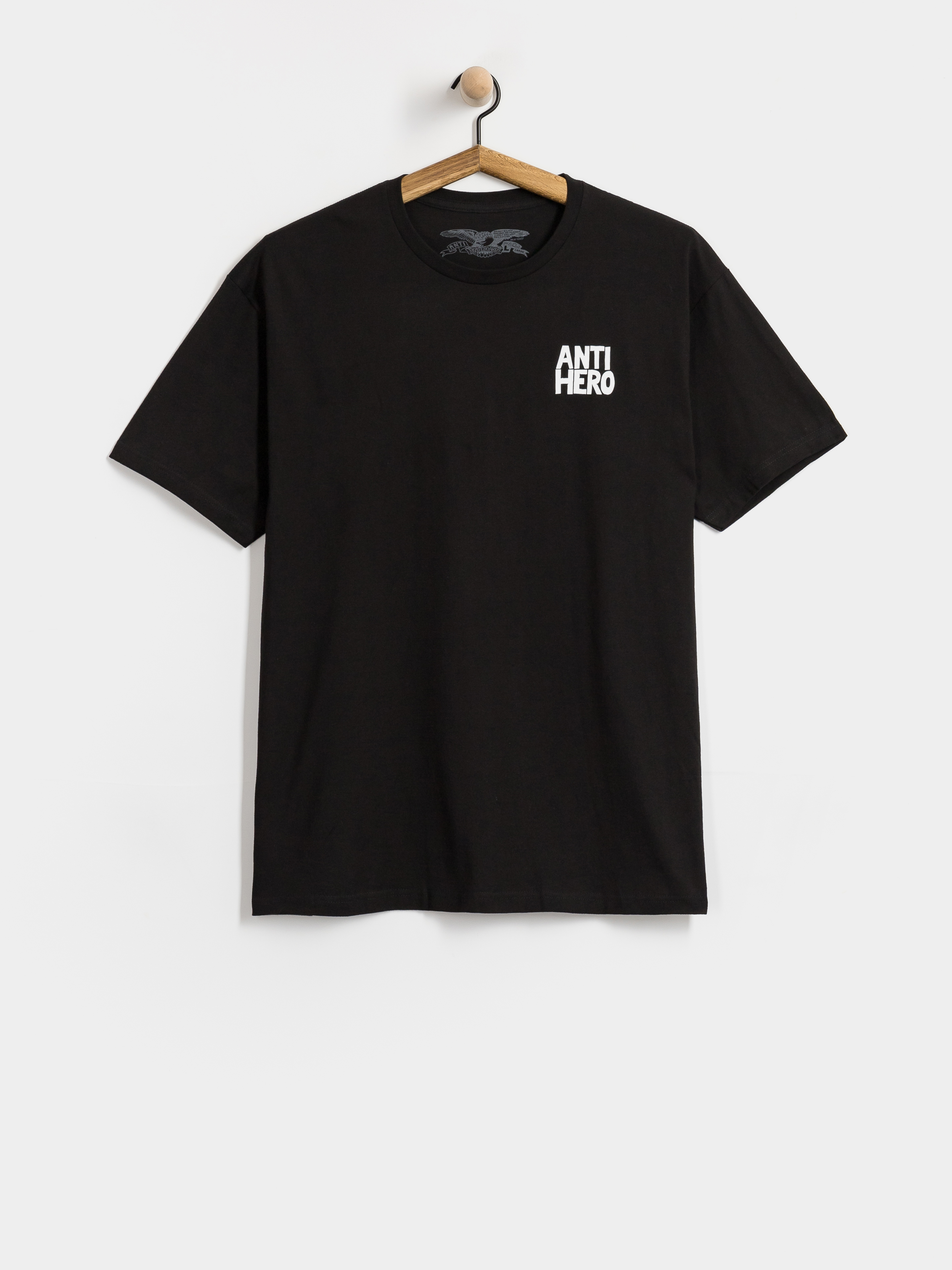 T-shirt Antihero Ba First (black w/multi color prints)