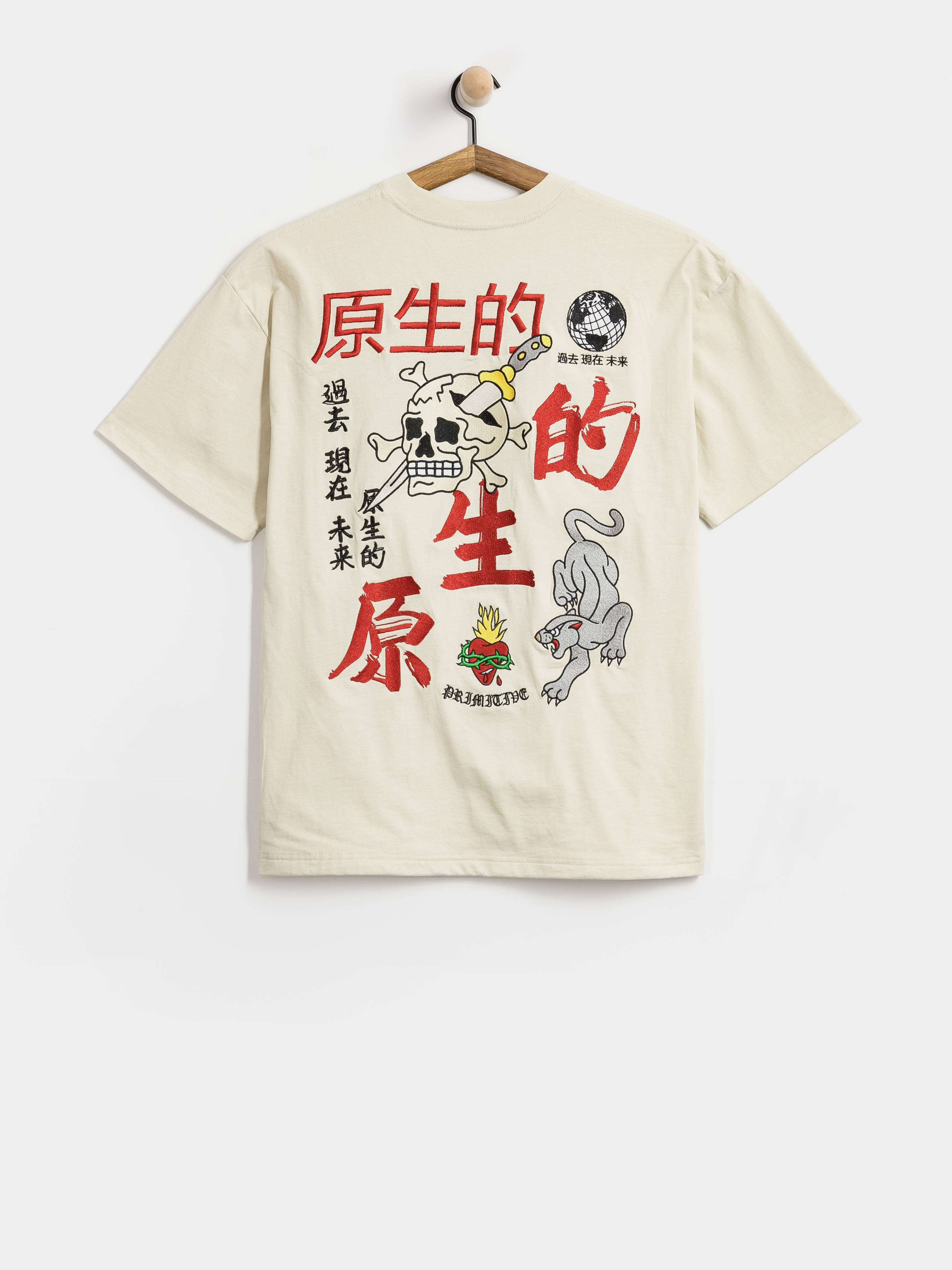 T-shirt Primitive Outsider (natural)