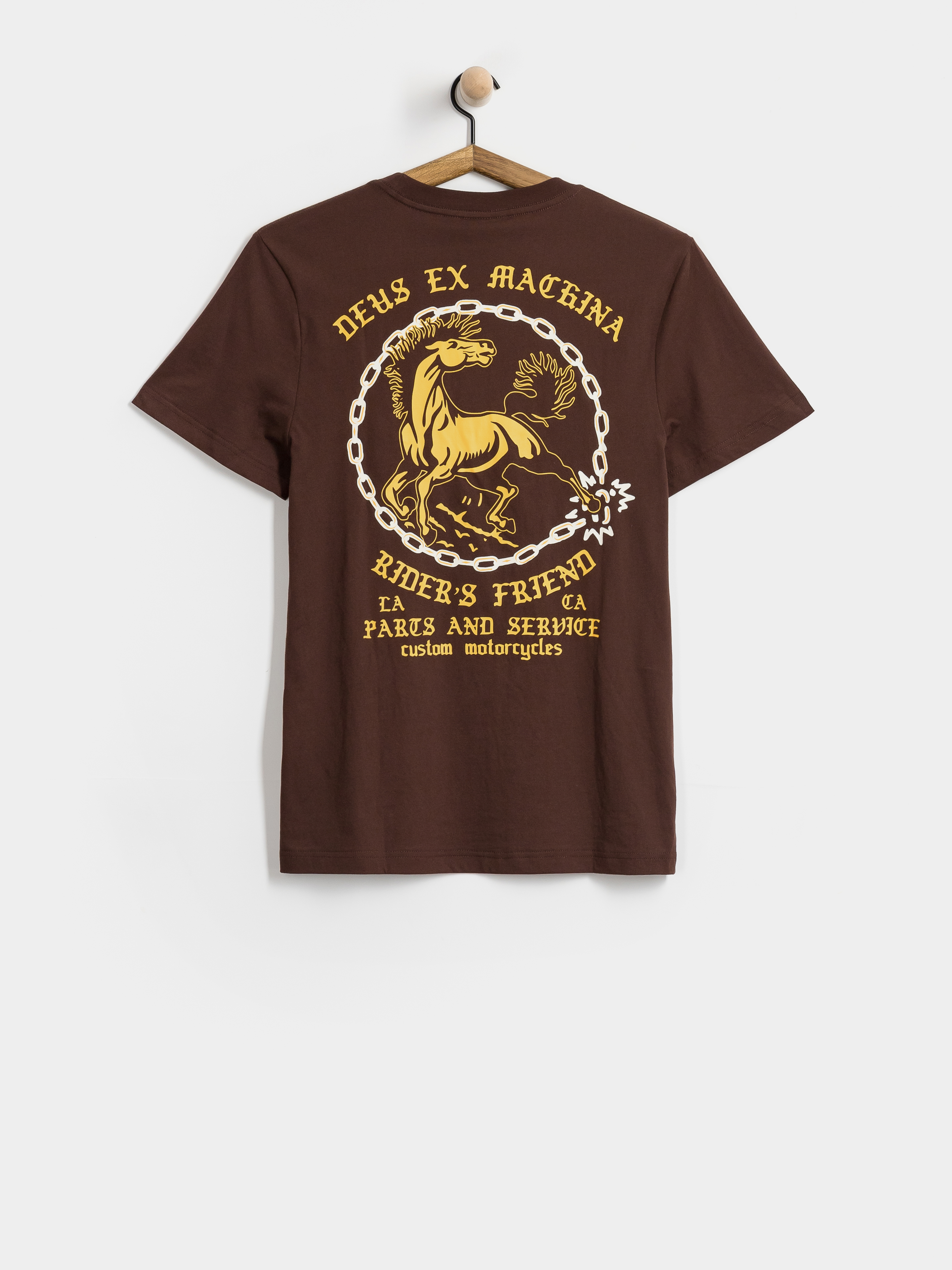 T-shirt Deus Ex Machina Unchained (brown)