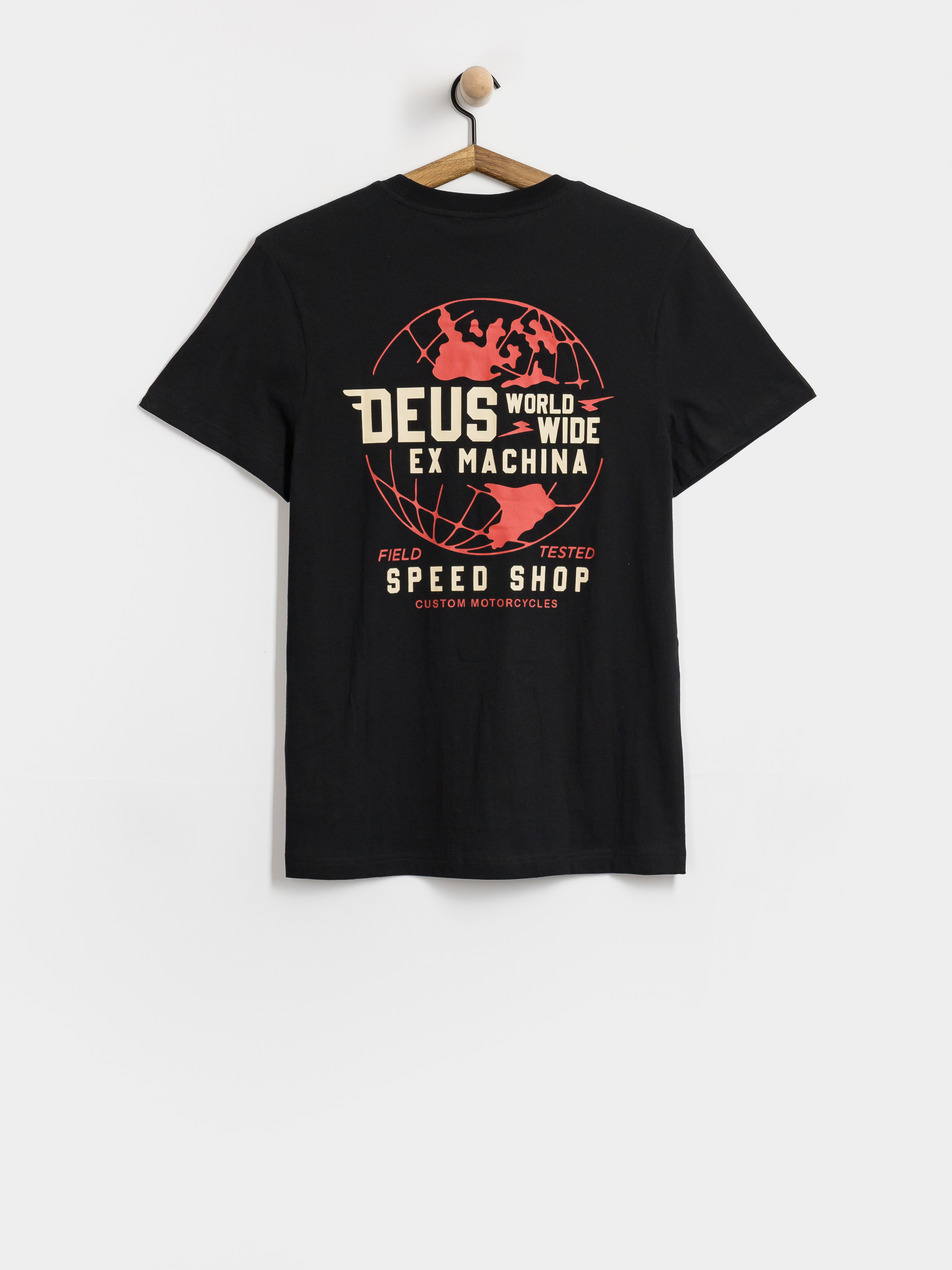 T-shirt Deus Ex Machina Global Spark (black)