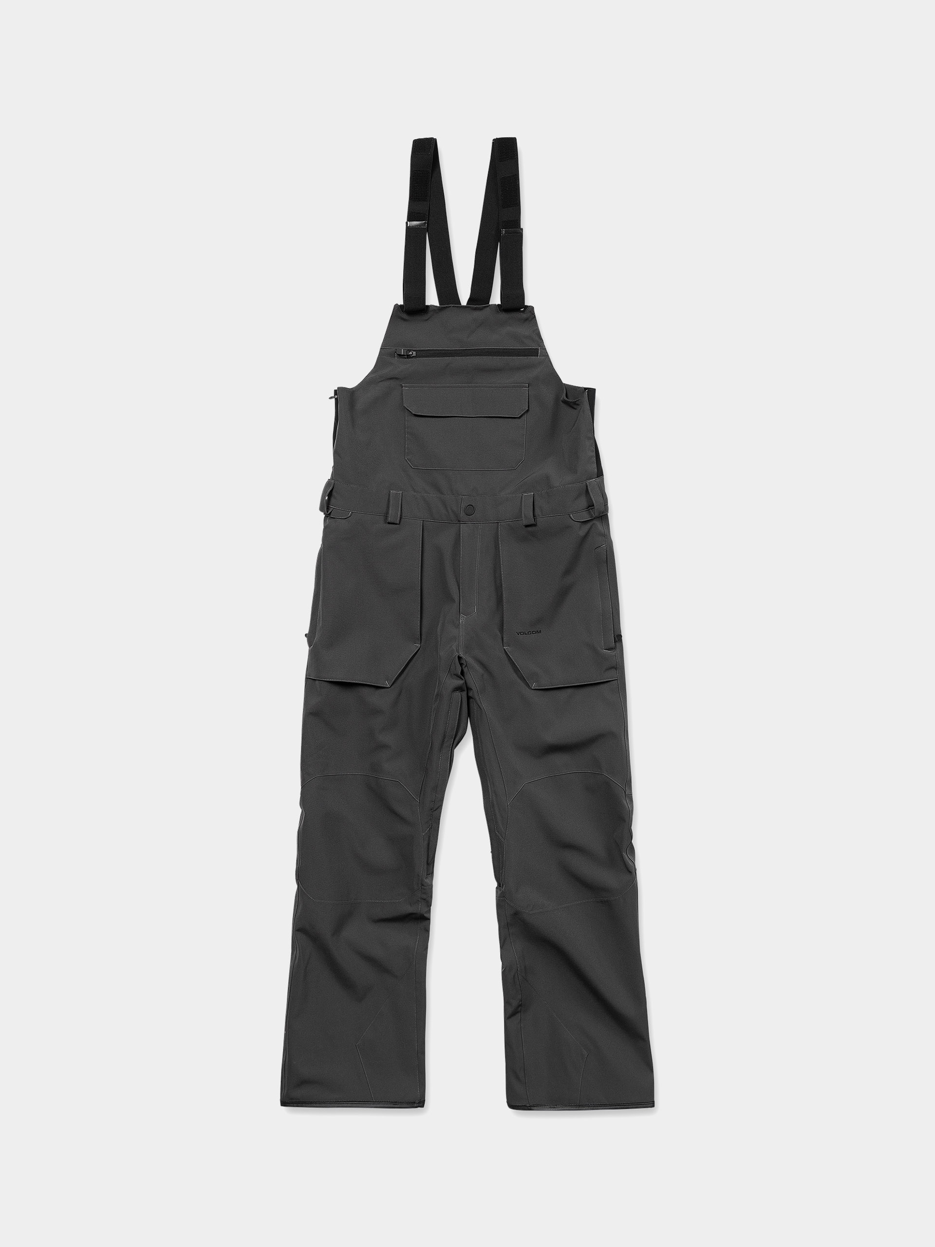 Męskie Spodnie snowboardowe Volcom Roan Bib Overall (dark grey)