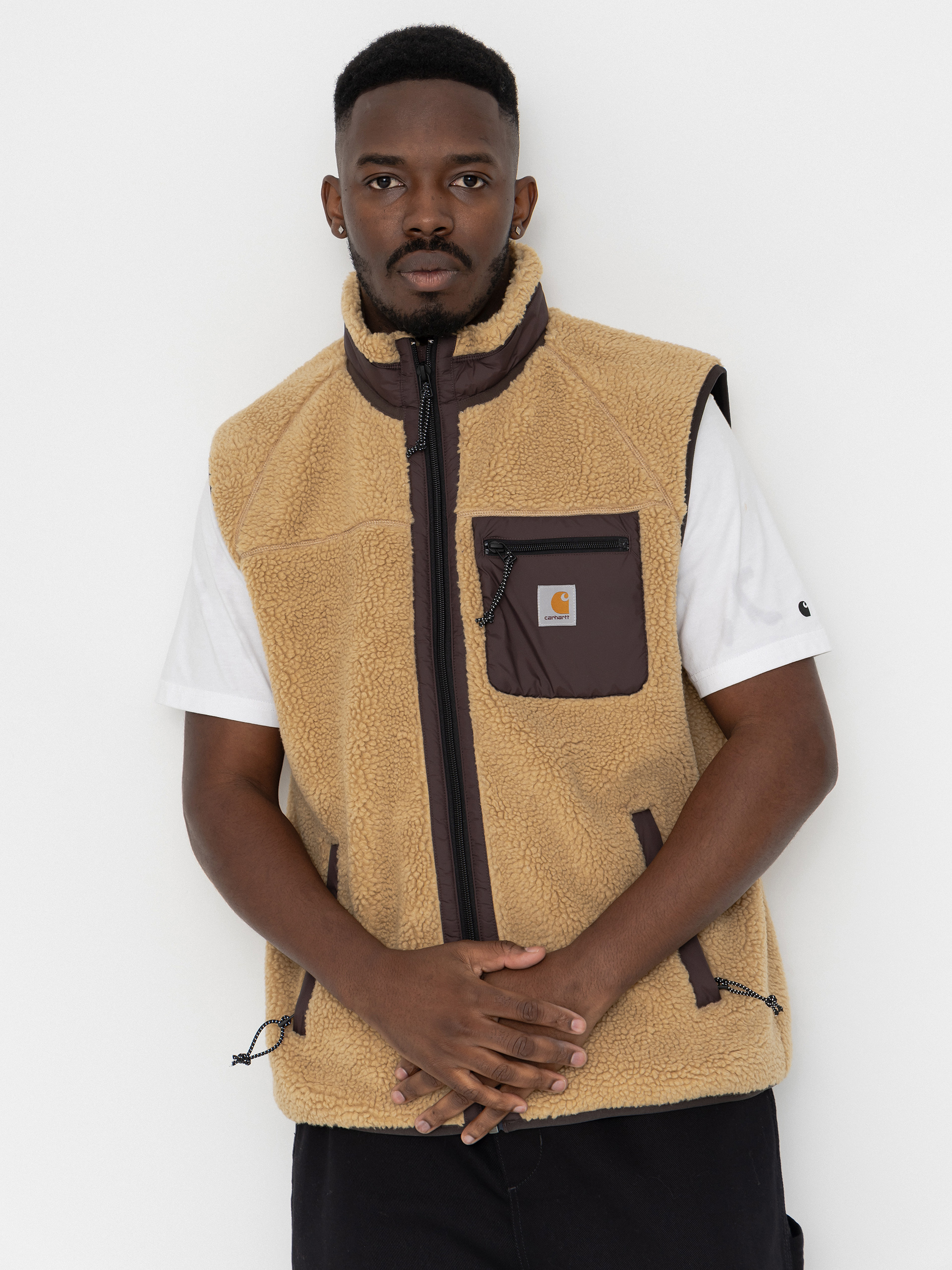 Kamizelka Carhartt WIP Prentis (wip dusty h/tobacco)