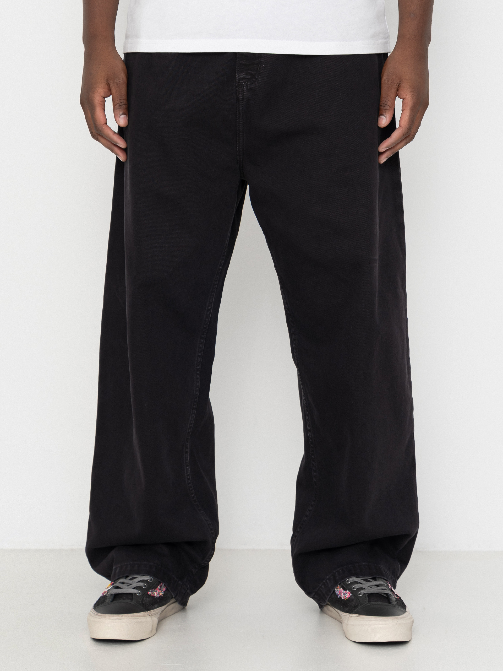 Spodnie Carhartt WIP Brandon (soot/stone dyed)
