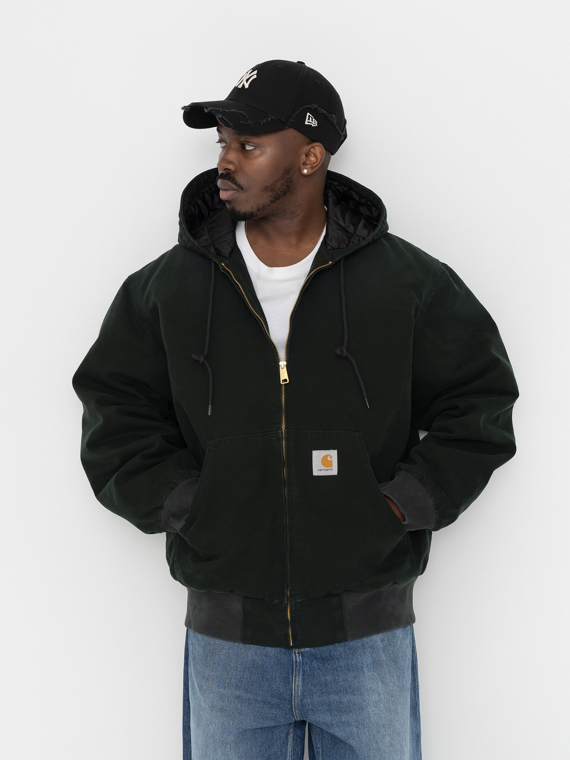 Kurtka Carhartt WIP OG Active (raven/stone canvas)