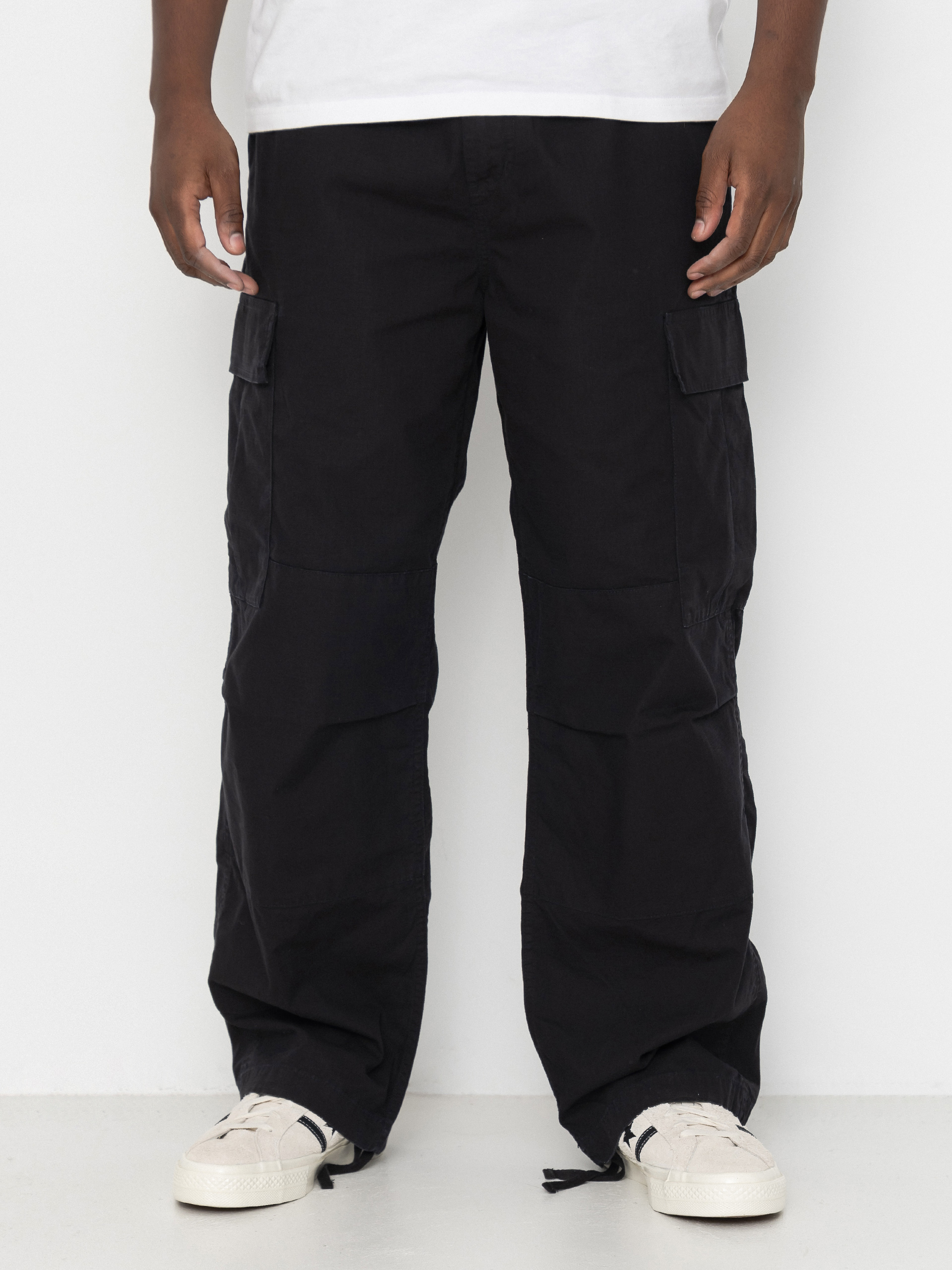 Spodnie Carhartt WIP OG Cargo (black/stone washed)