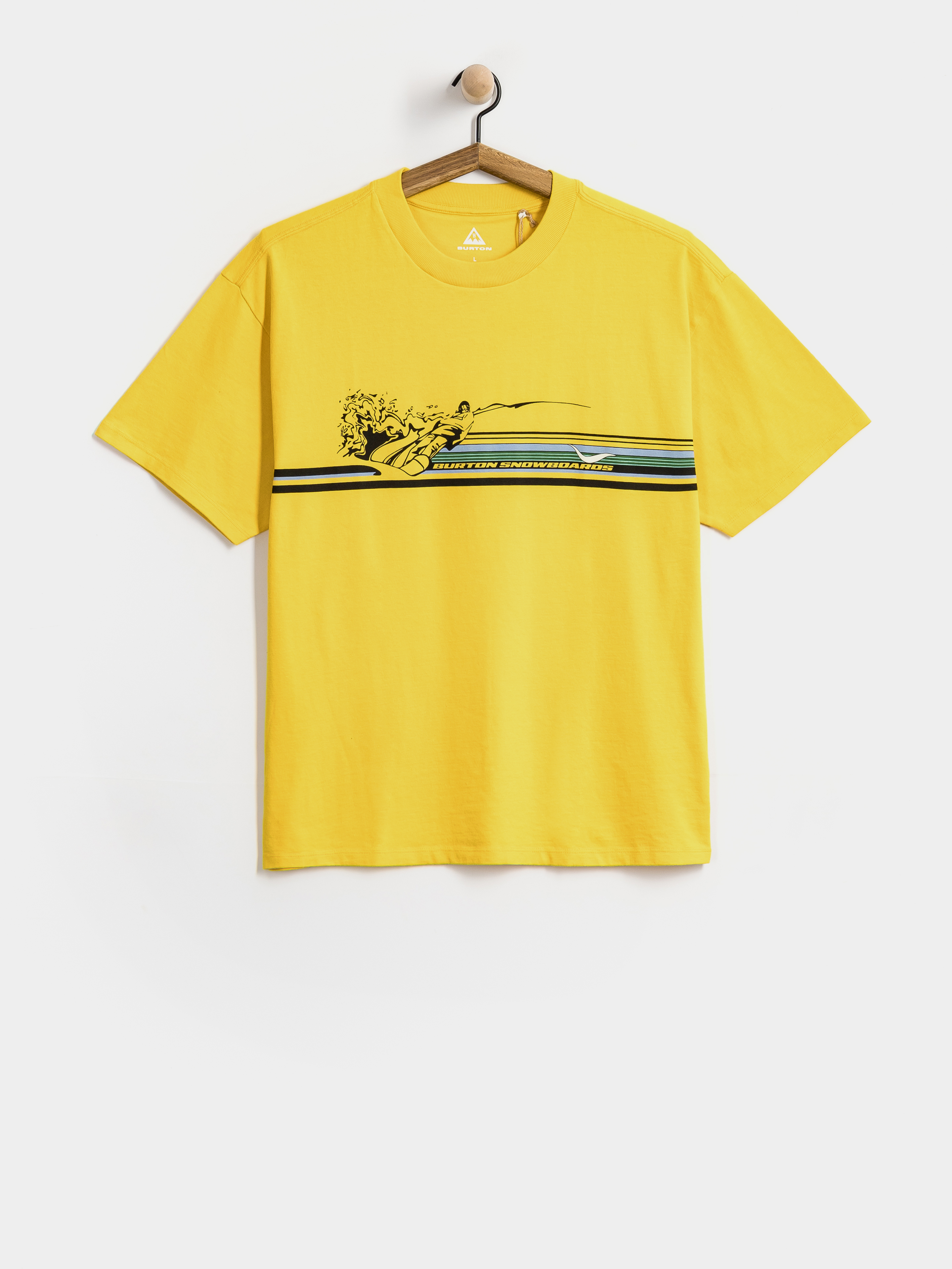 Koszulka aktywna Burton 50TH 90s (thirteen yellow)
