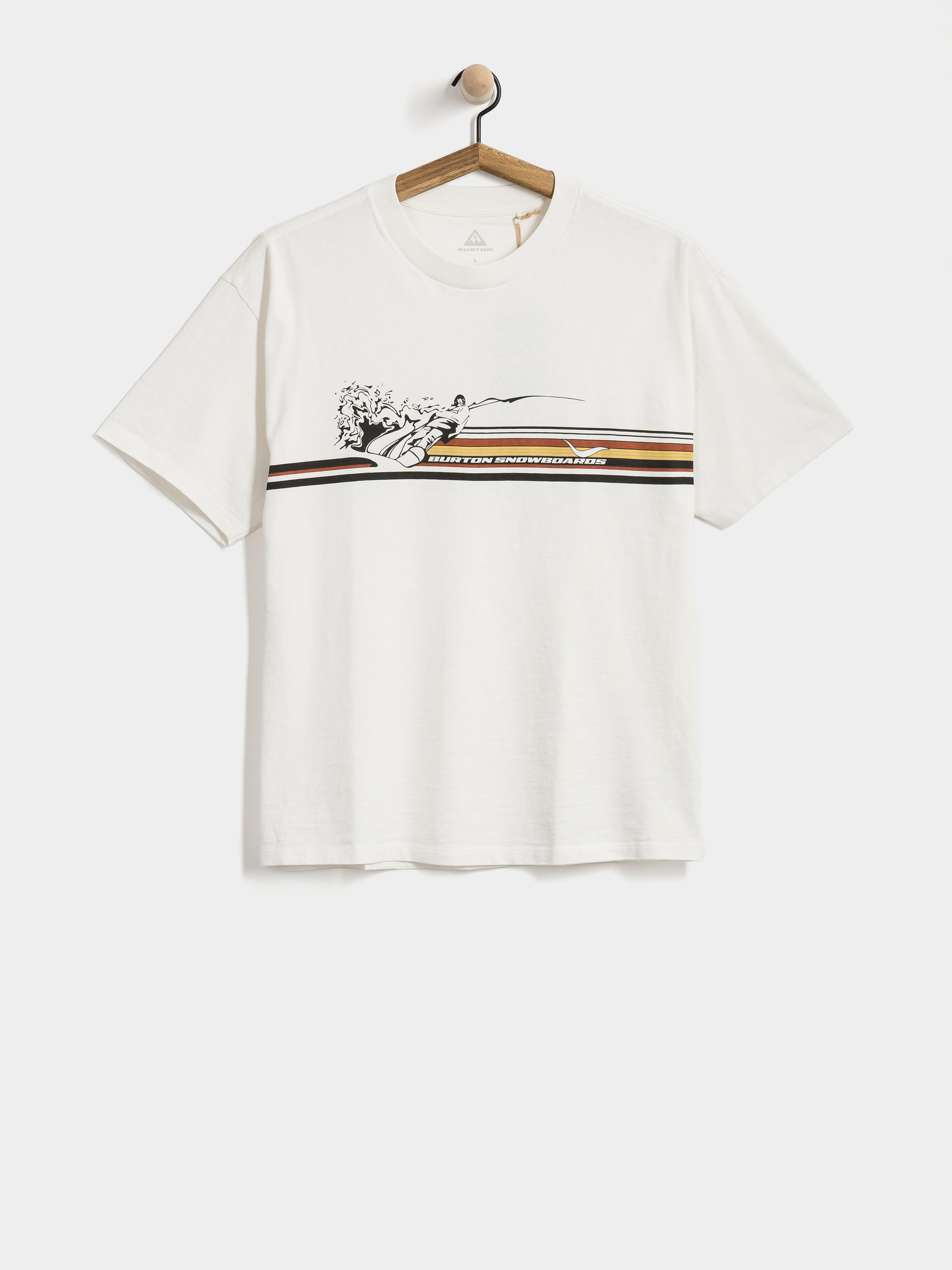 Koszulka aktywna Burton 50TH 90s (stout white)