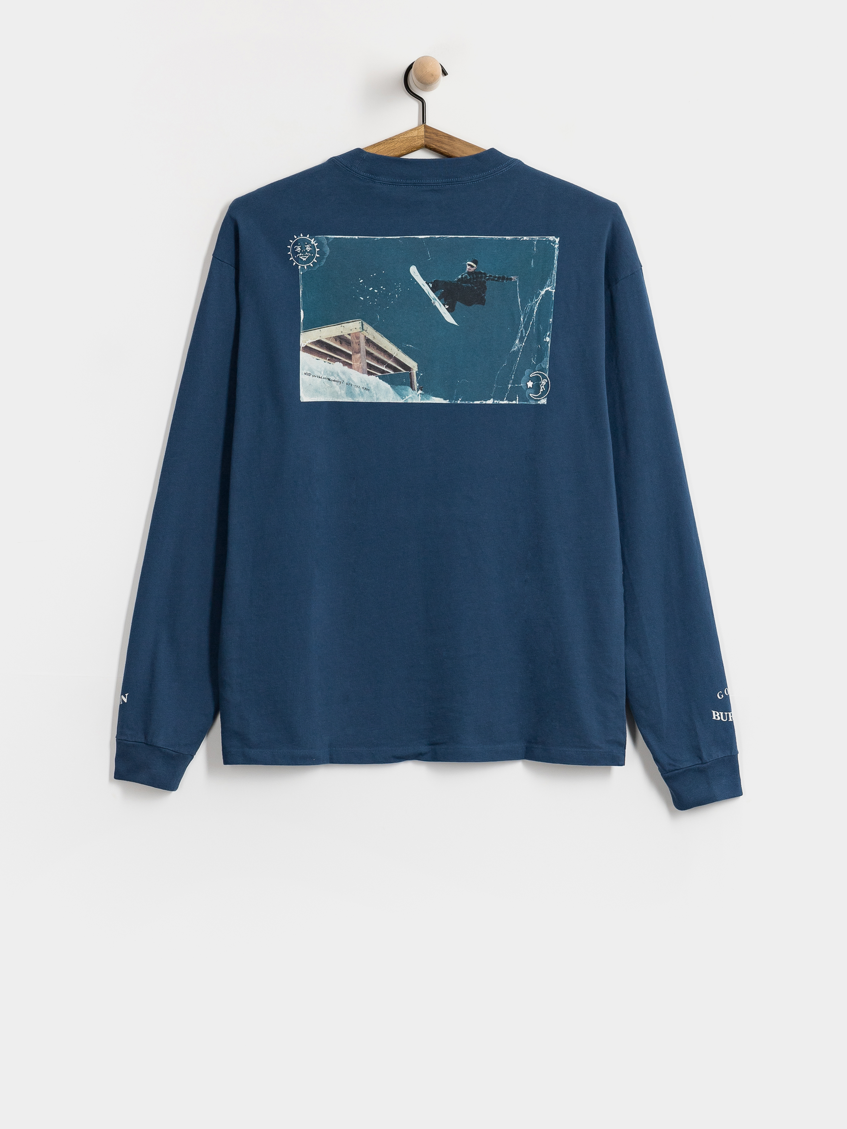 Longsleeve aktywny Burton 50TH 90s (selvedge blue)