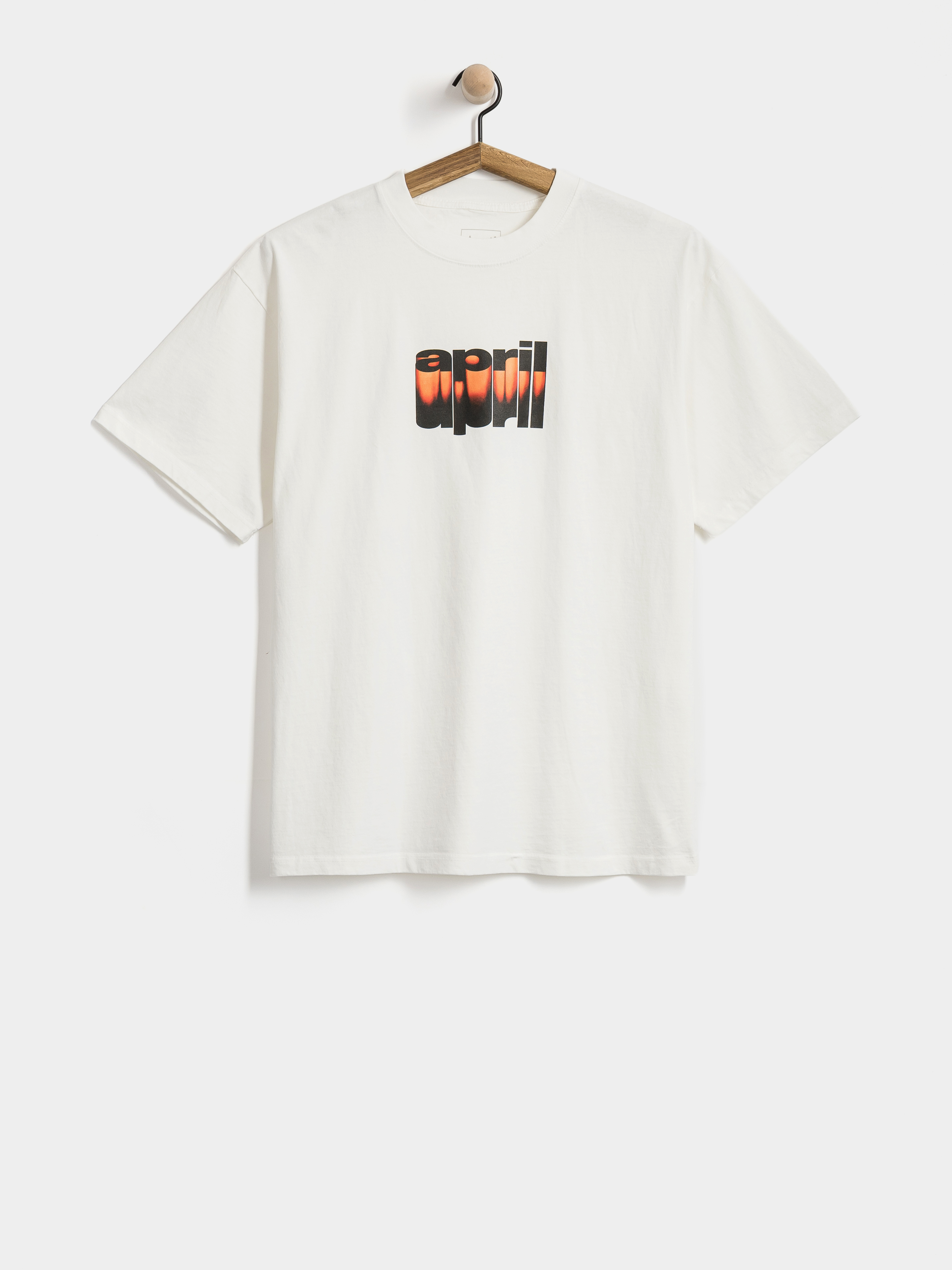 T-shirt April Skateboards Rusted Over (white)