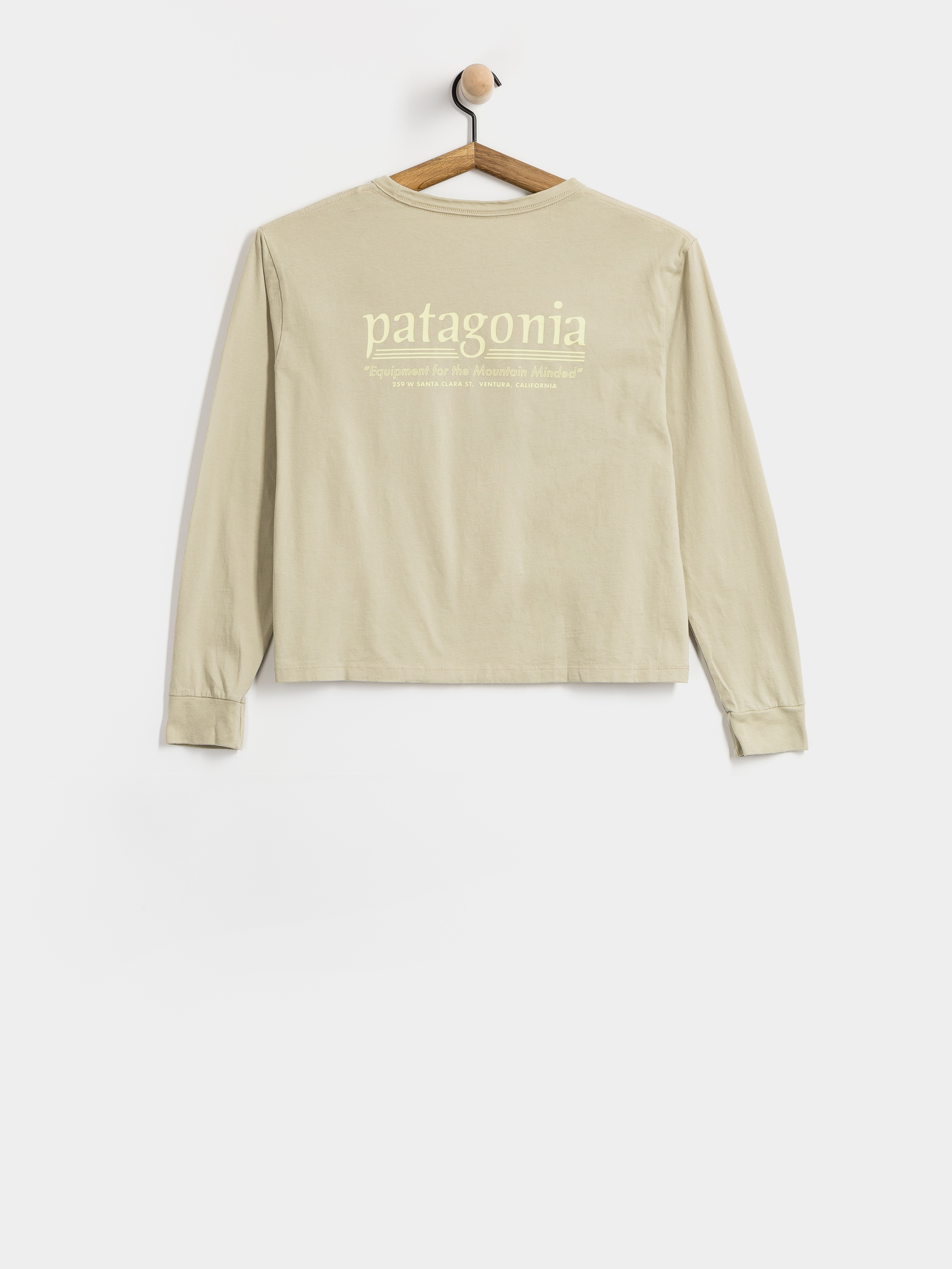 Longsleeve Patagonia Hut Tripper Easy Cut Wmn (weathered stone)