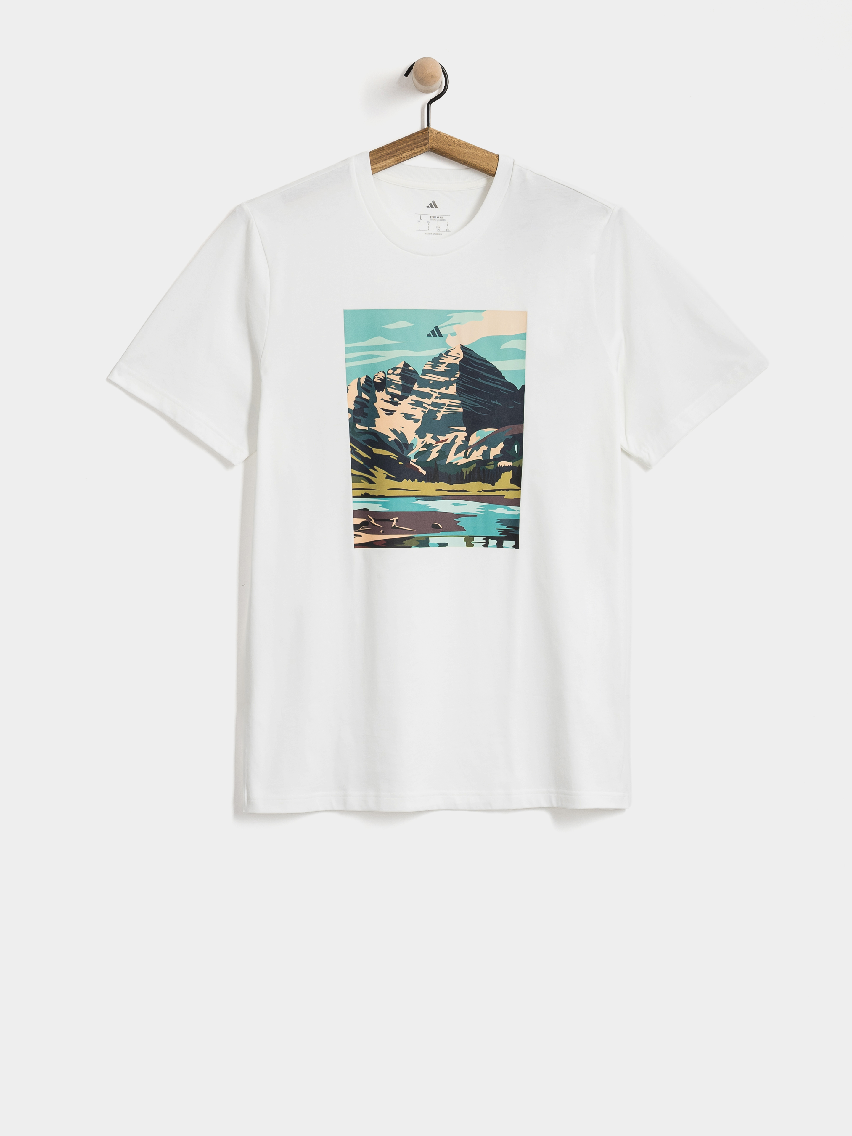 T-shirt adidas M Nature G T (white)