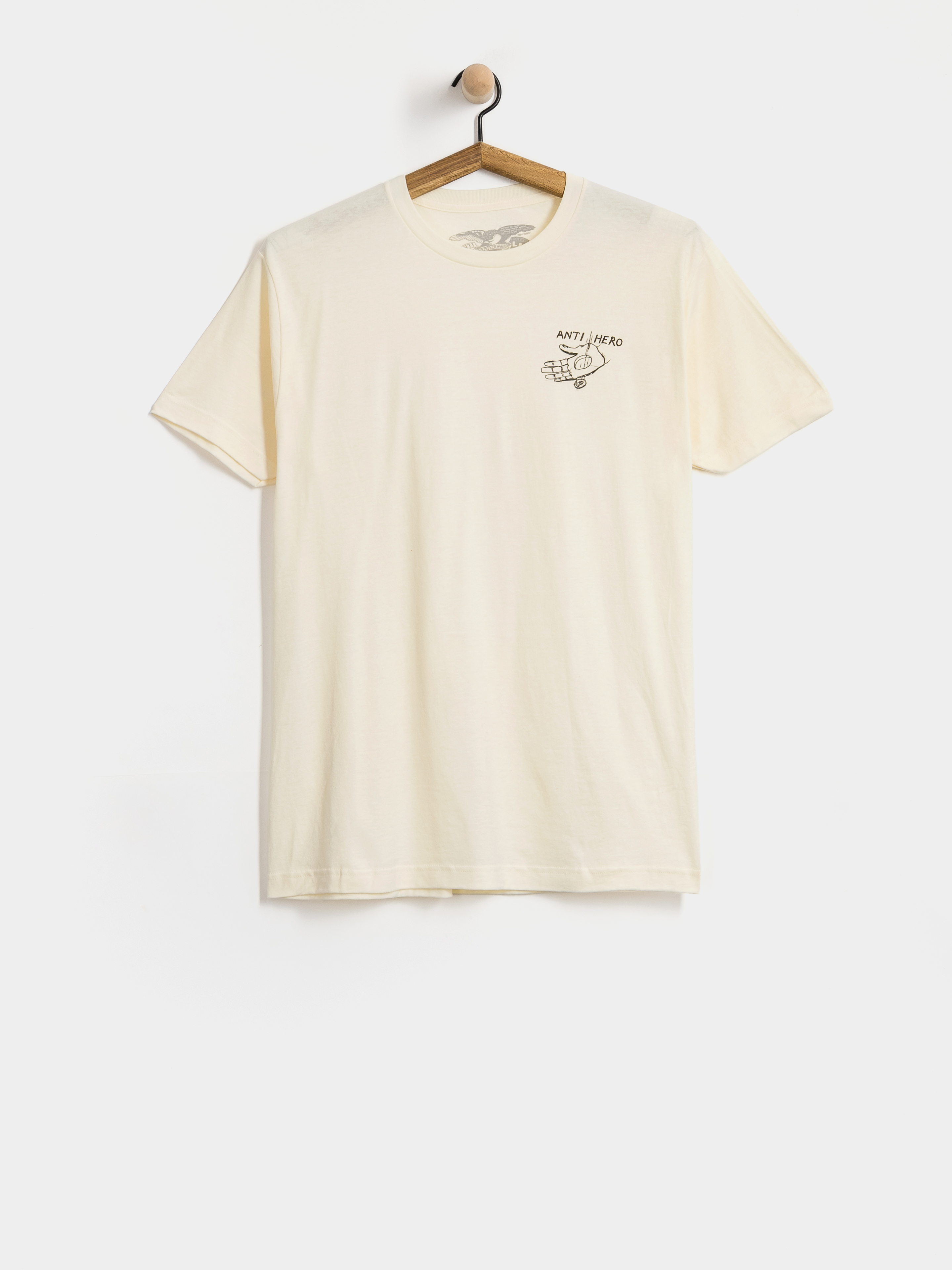 T-shirt Antihero Expressions Hand (heather cream)