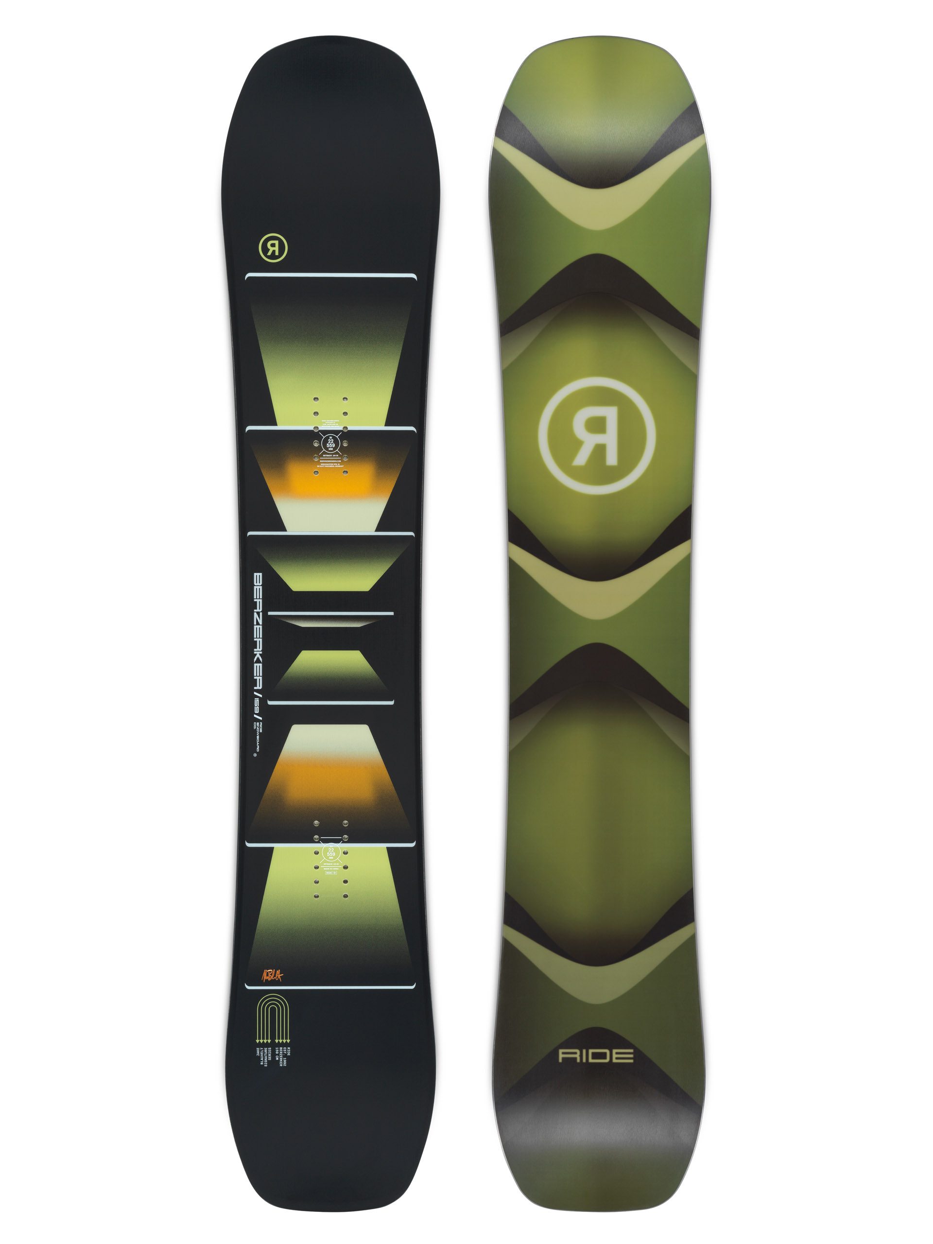Męska Deska snowboardowa Ride Berzerker