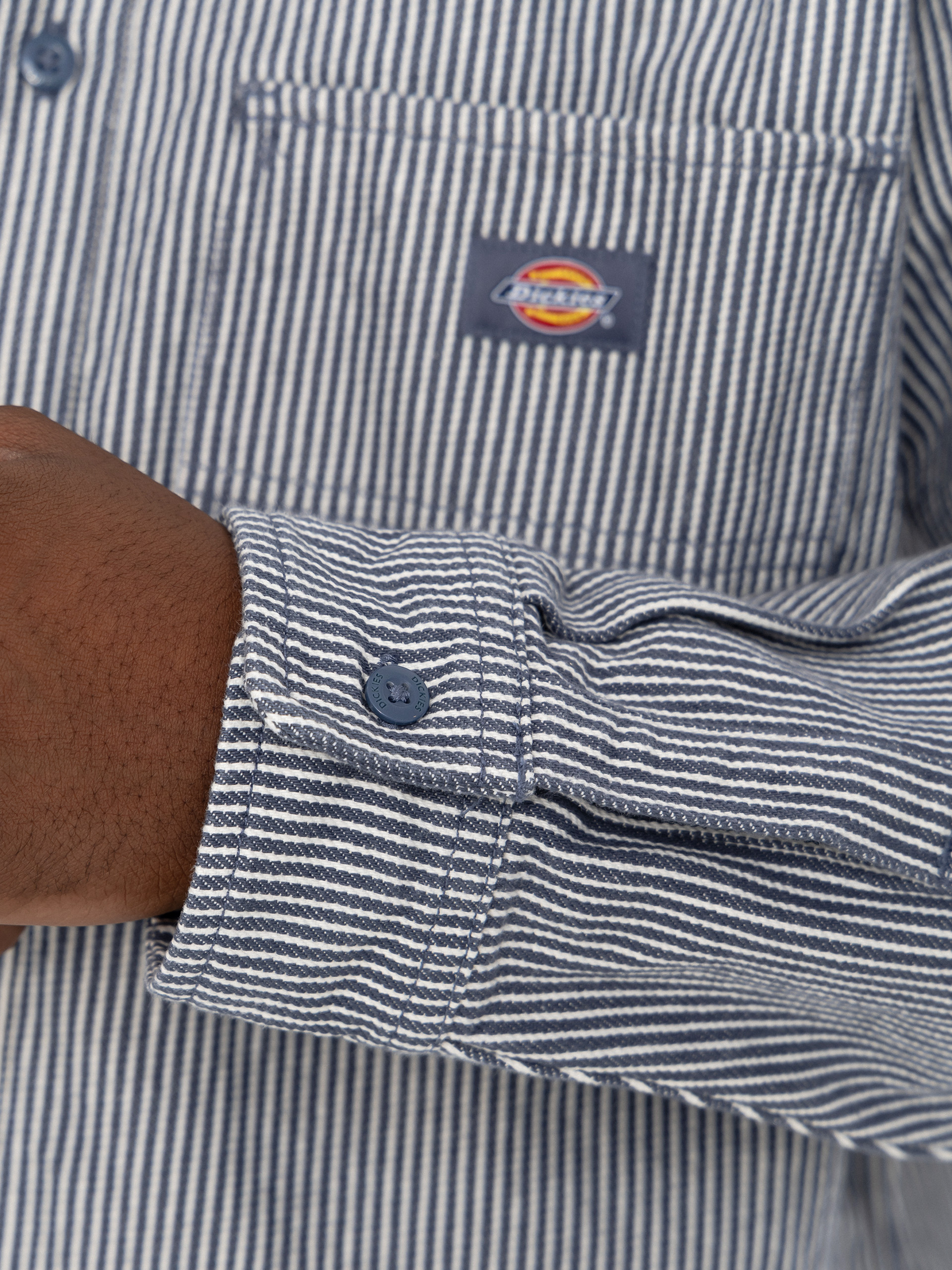 Koszula Dickies 247 Garment Dyed Work (retro indigo)