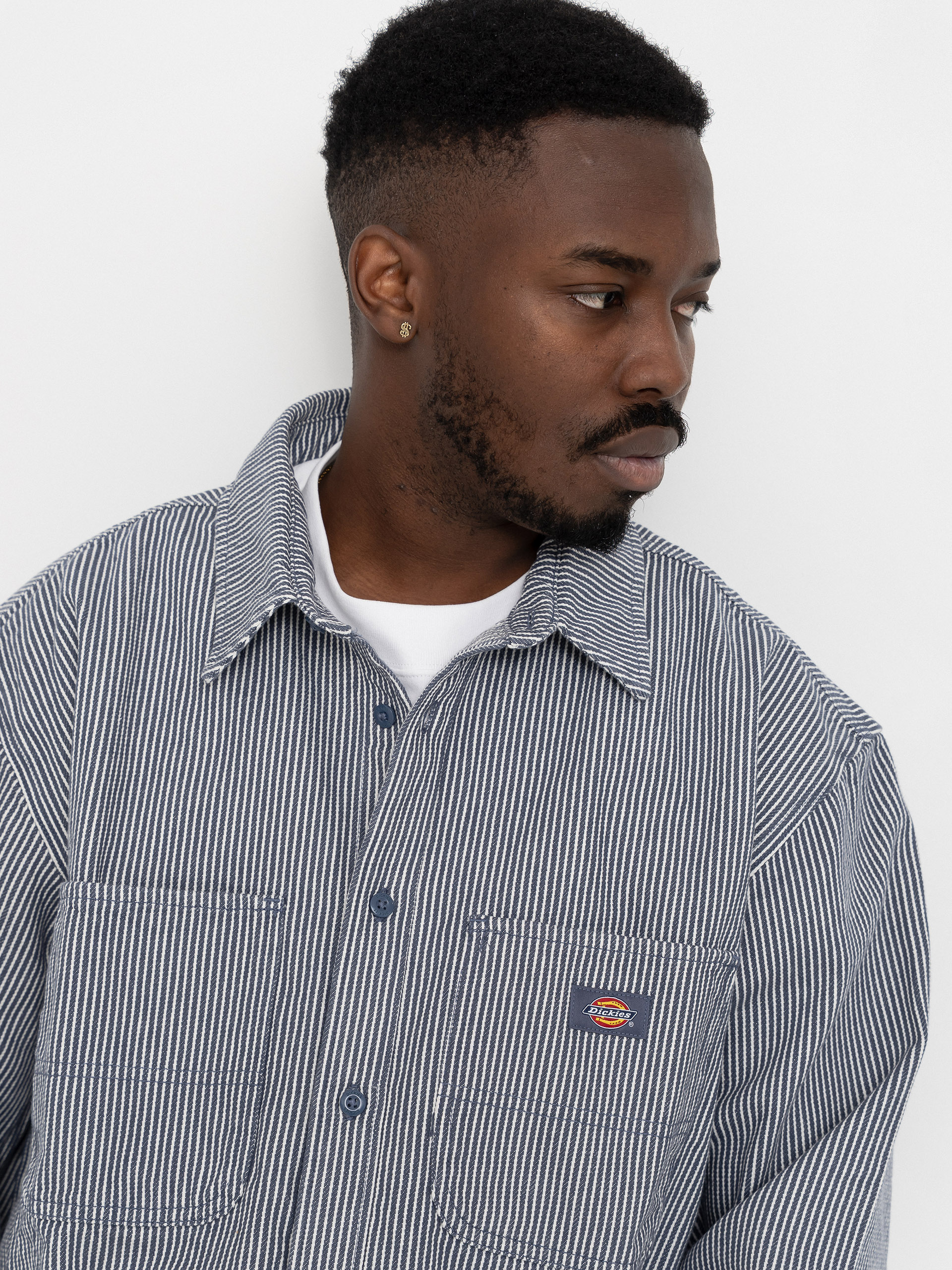Koszula Dickies 247 Garment Dyed Work (retro indigo)