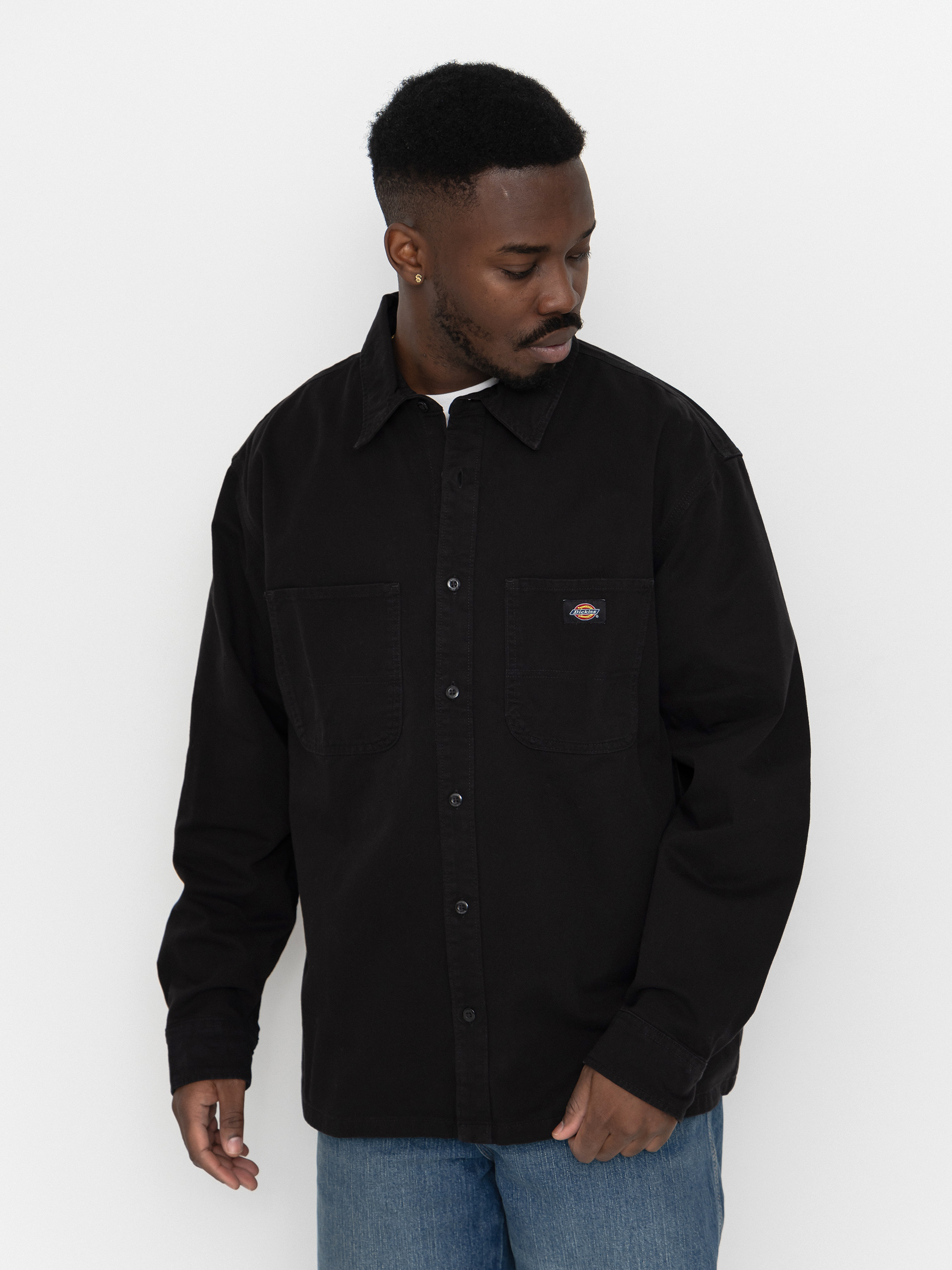 Koszula Dickies 247 Garment Dyed Work (black)