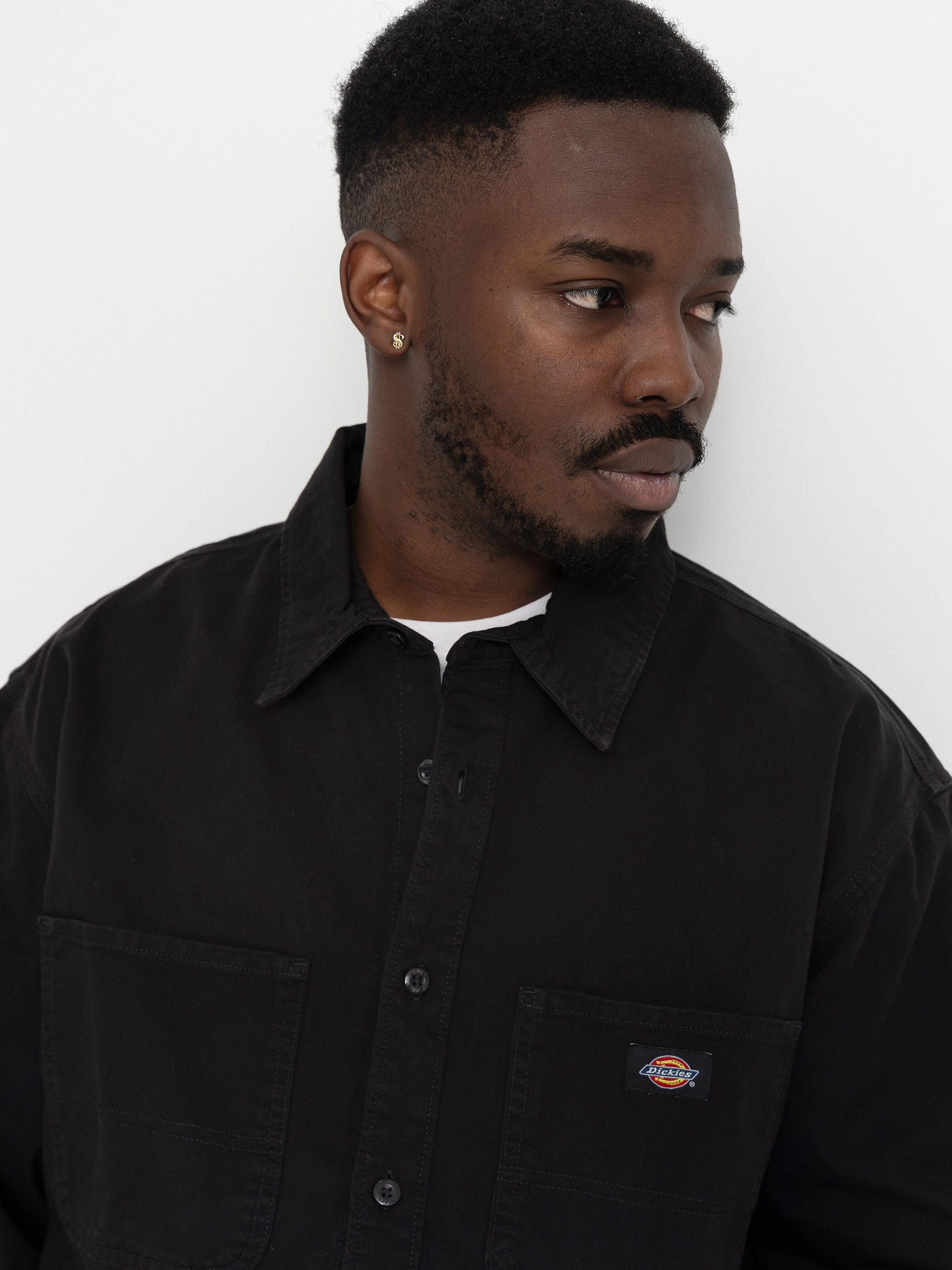 Koszula Dickies 247 Garment Dyed Work (black)