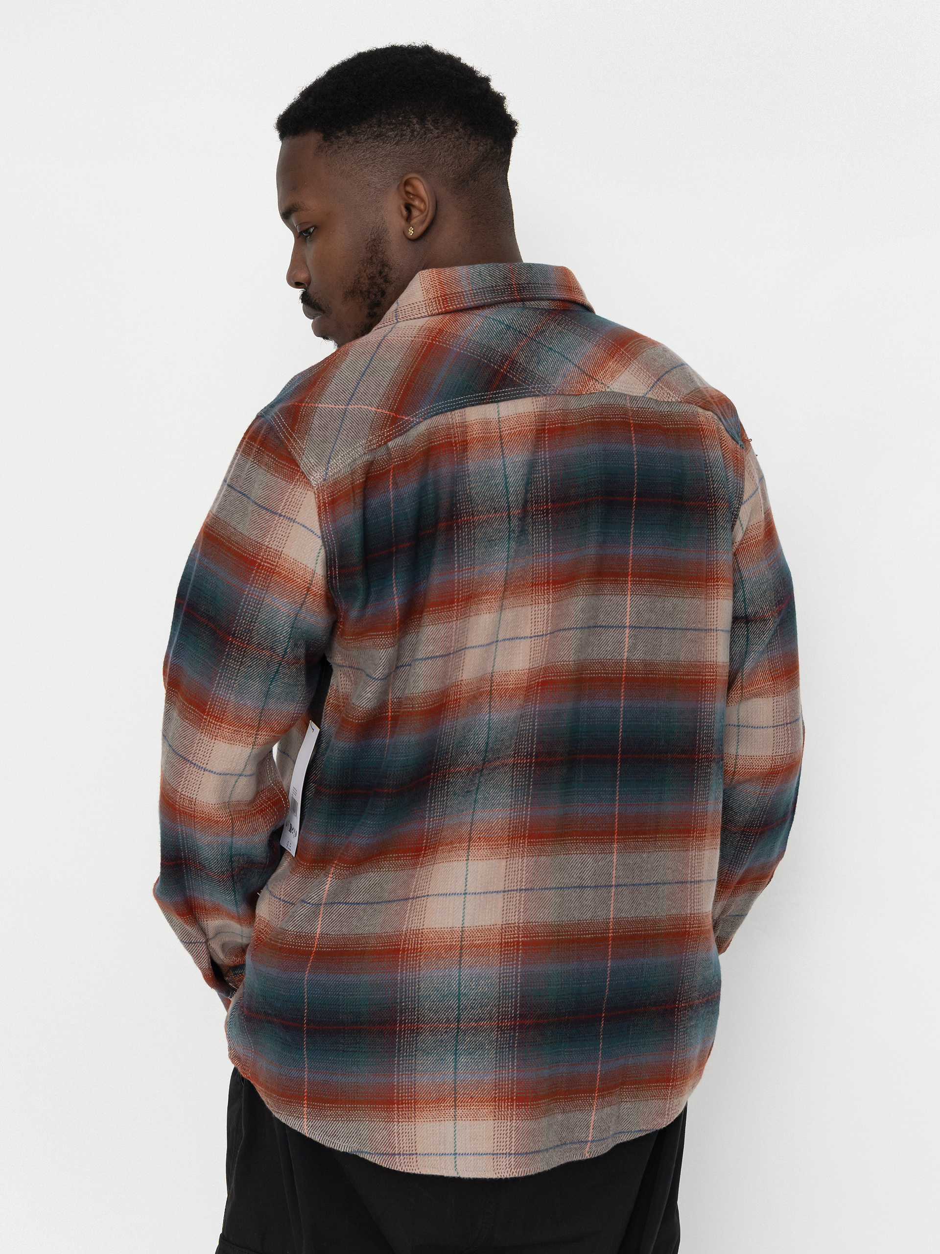 Koszula Brixton Bowery Flannel Ls (multi shadow)
