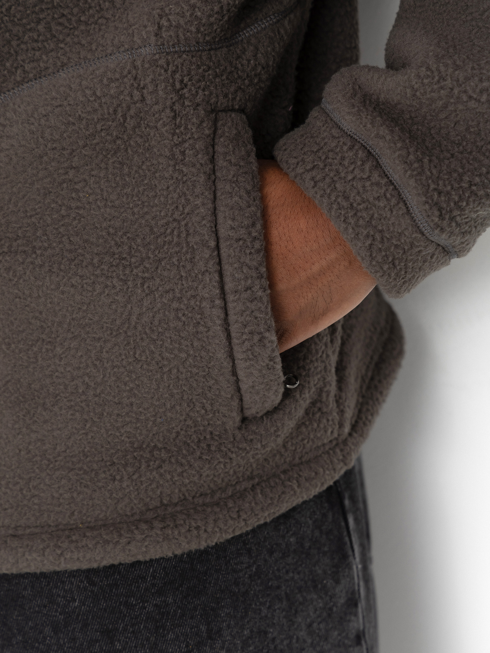 Kurtka Polar Skate Roman Fleece (dirty black)